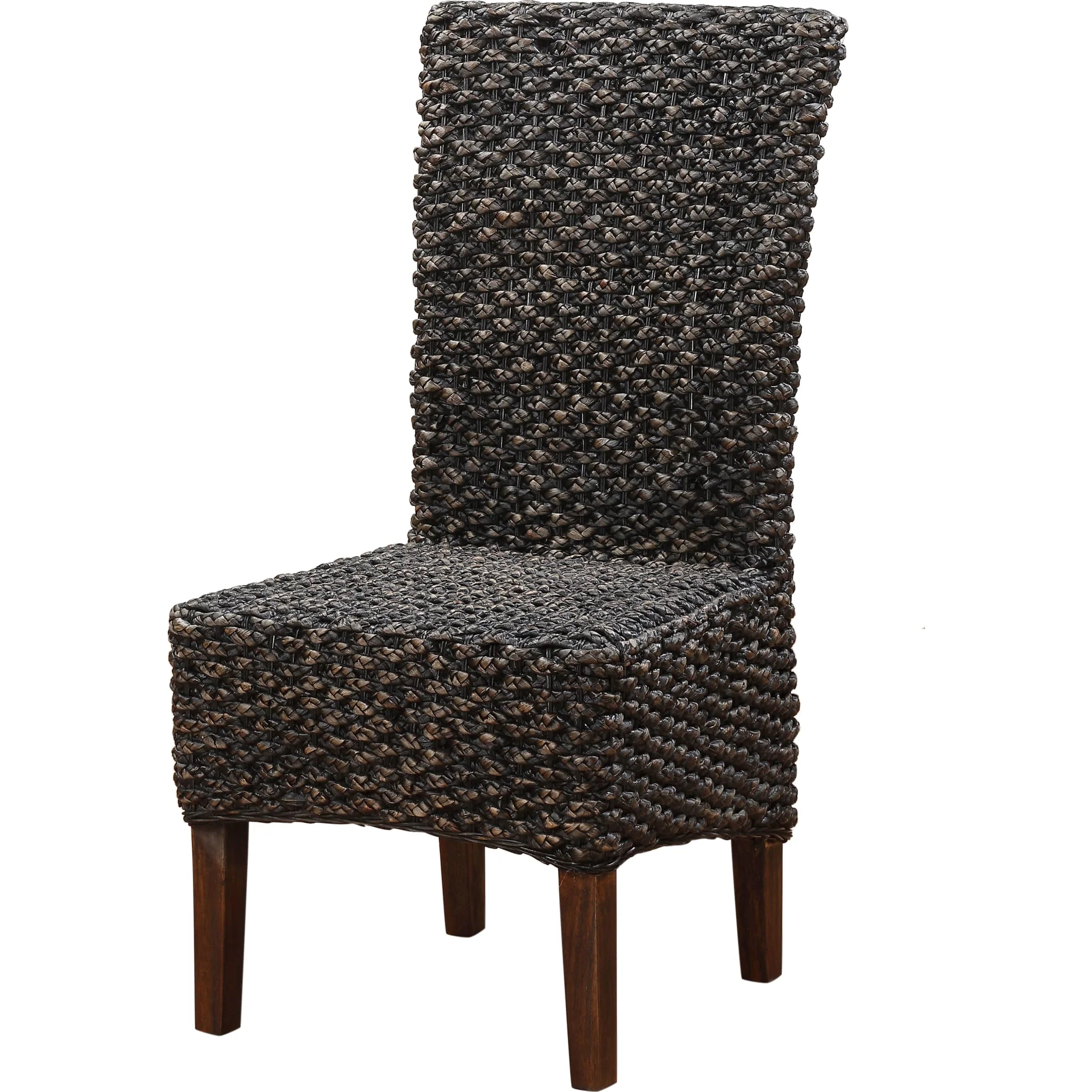 Meadow Wicker Dining Chair in Brick Brown - Image 6