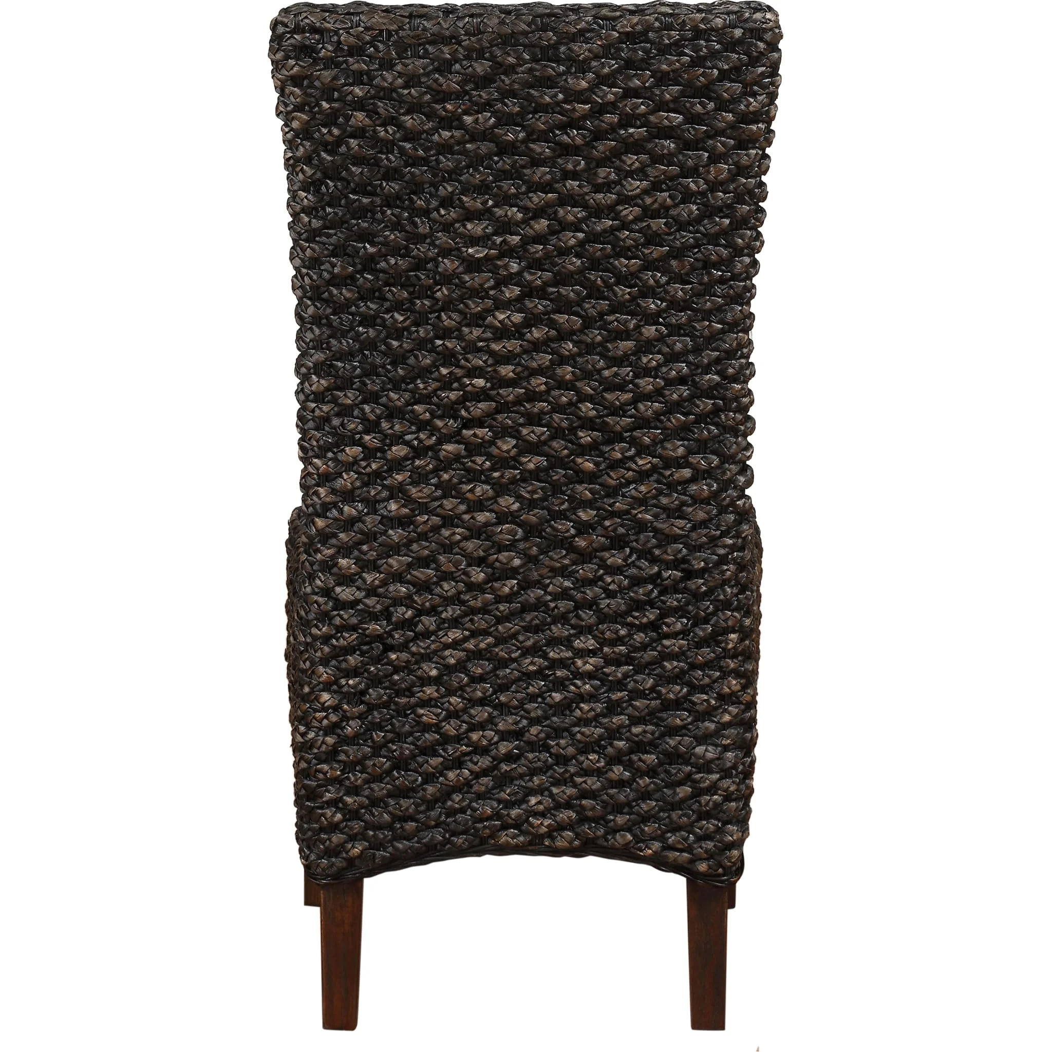 Meadow Wicker Dining Chair in Brick Brown - Image 8