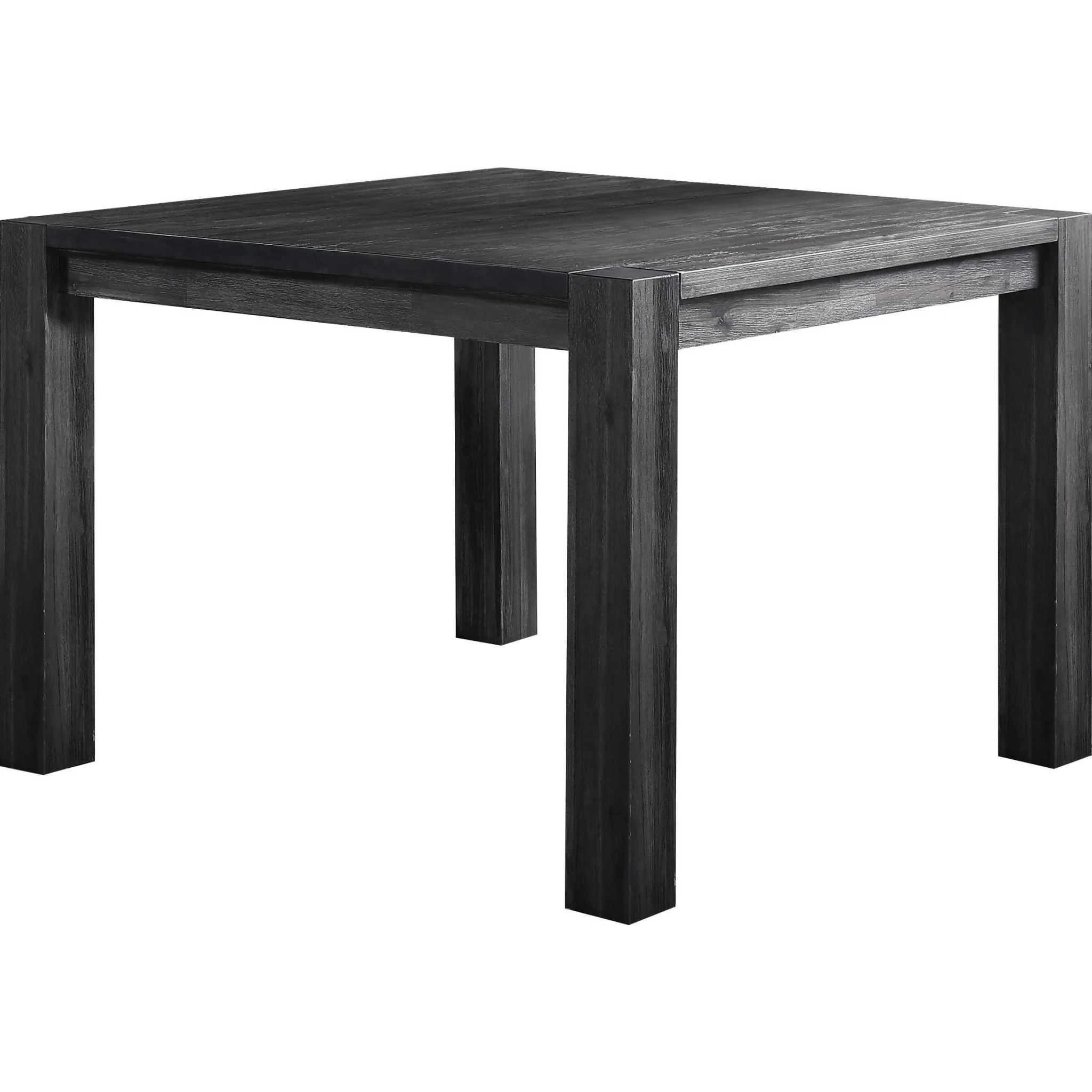 Meadow Solid Wood Square Counter Table in Graphite - Image 4