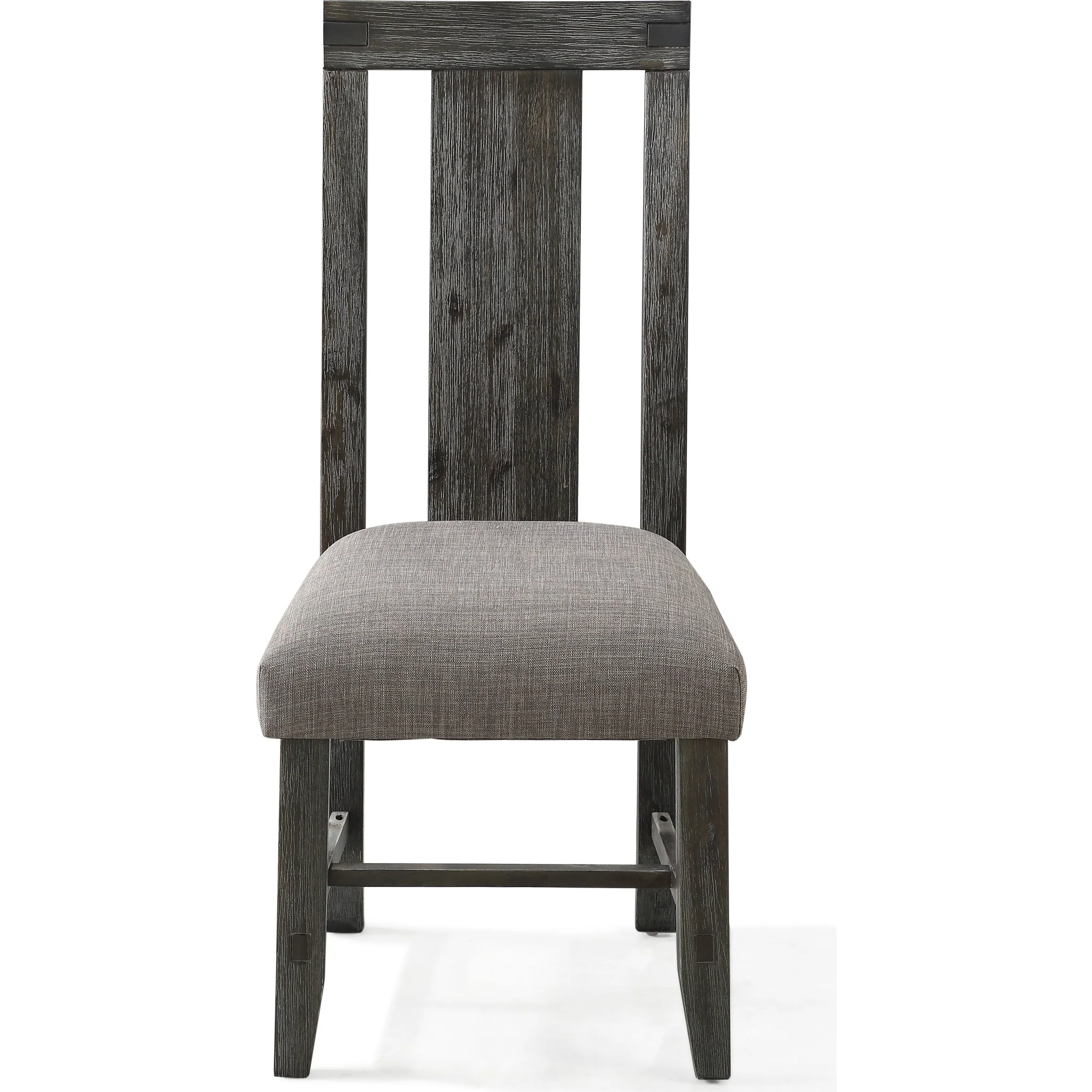 Meadow Solid Wood Uphostered Panel-Back Chair - Image 6