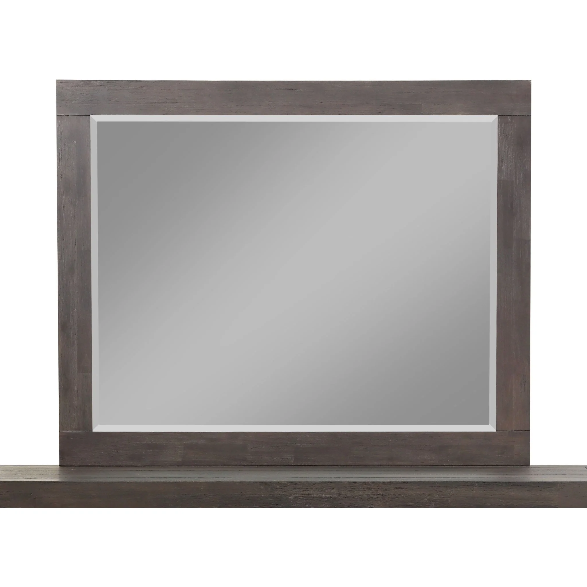 Heath Beveled Glass Mirror in Basalt Grey - Image 3