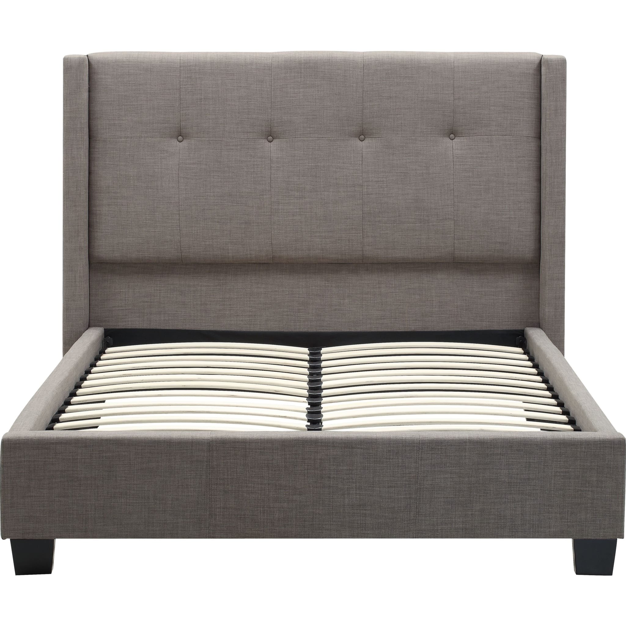 Madeleine Wingback Upholstered Platform Bed - Image 5