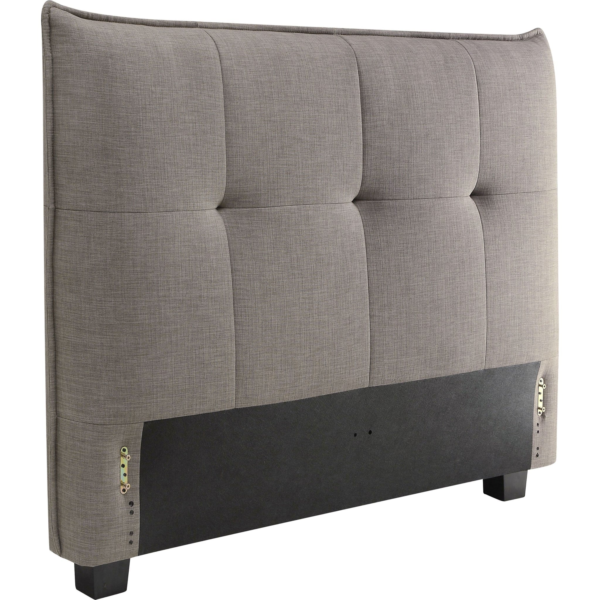 Adona Upholstered Headboard in Dolphin Linen - Image 4