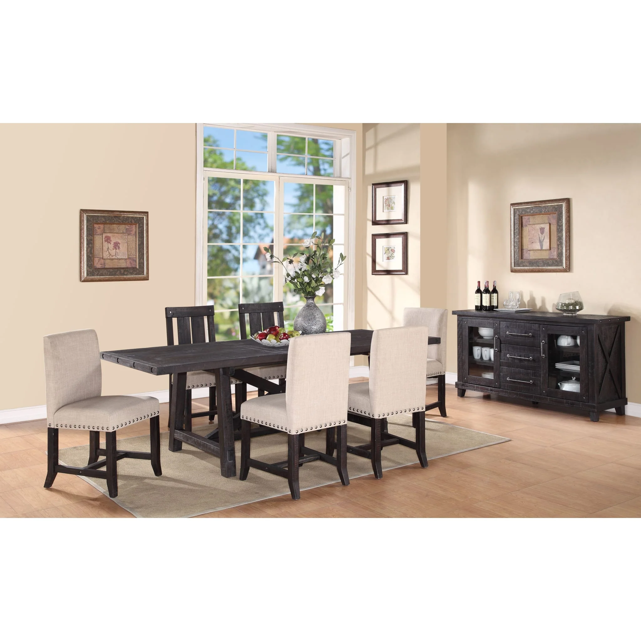 Yosemite Solid Wood Rectangular Extension Table - Image 18