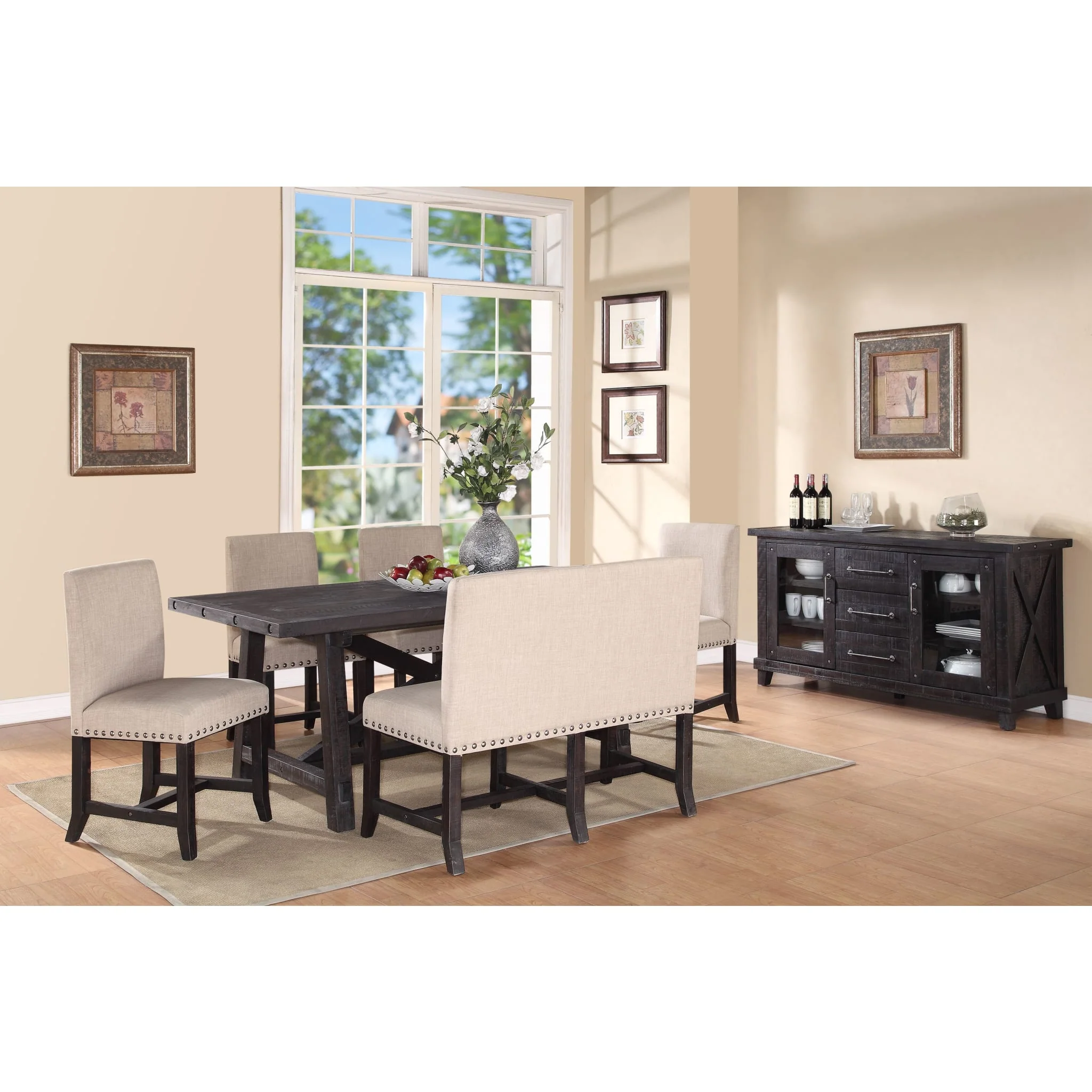 Yosemite Solid Wood Rectangular Extension Table - Image 20