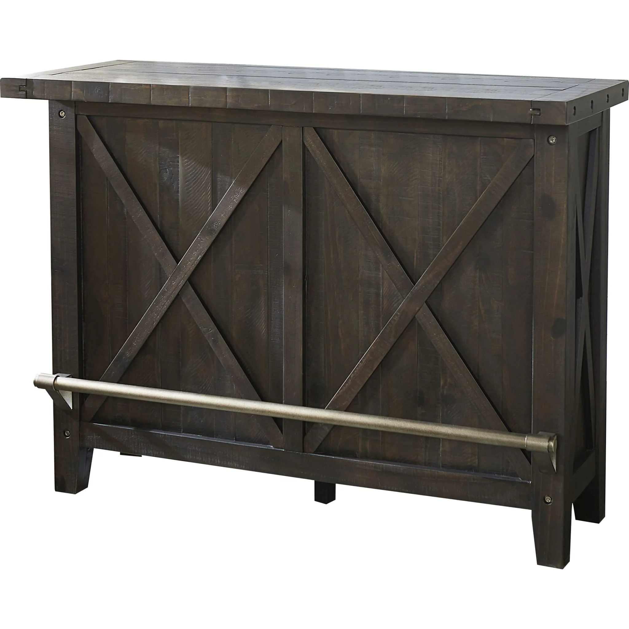 Yosemite Solid Wood Bar Table in Cafe - Image 7