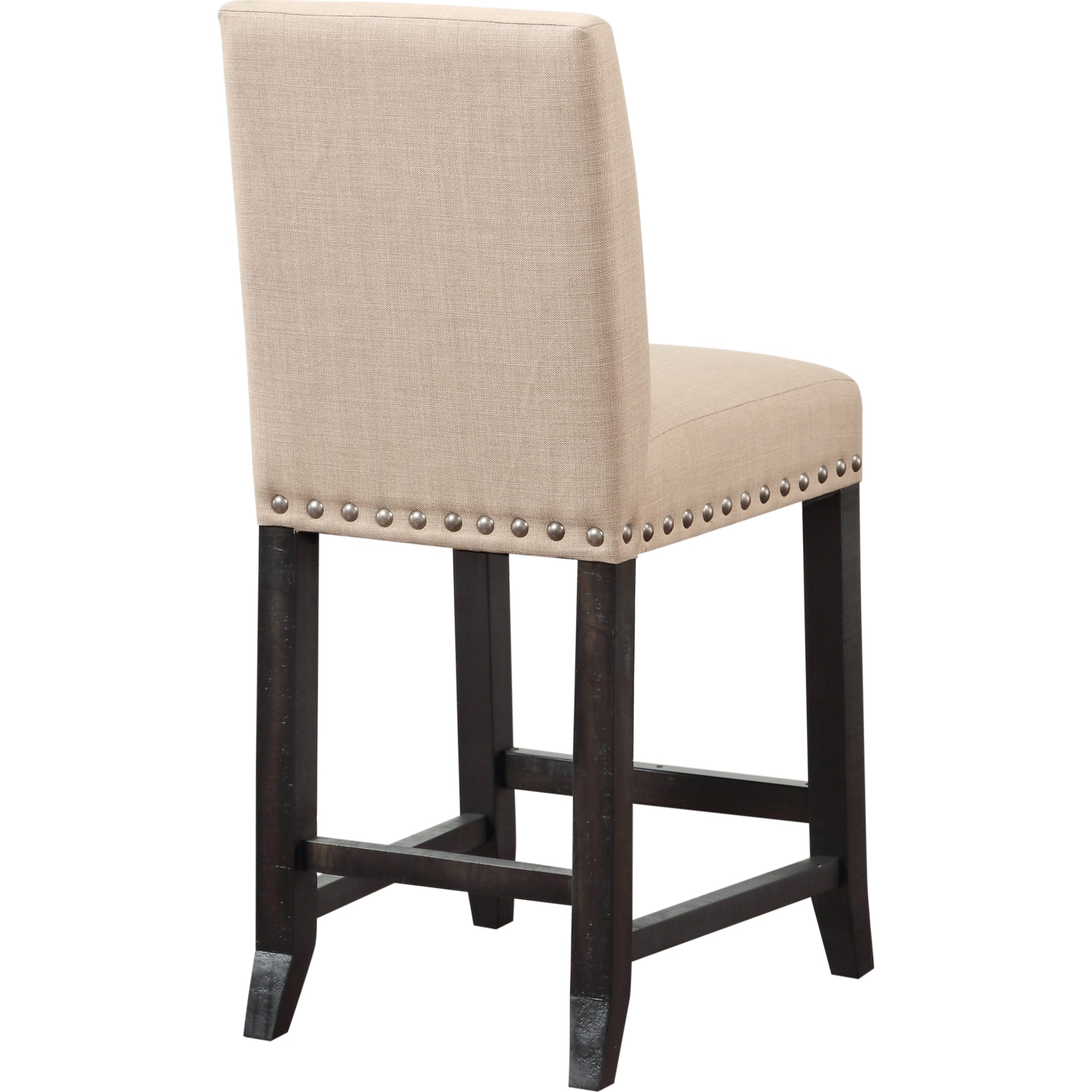 Yosemite Upholstered Kitchen Counter Stool in Cafe - Image 4