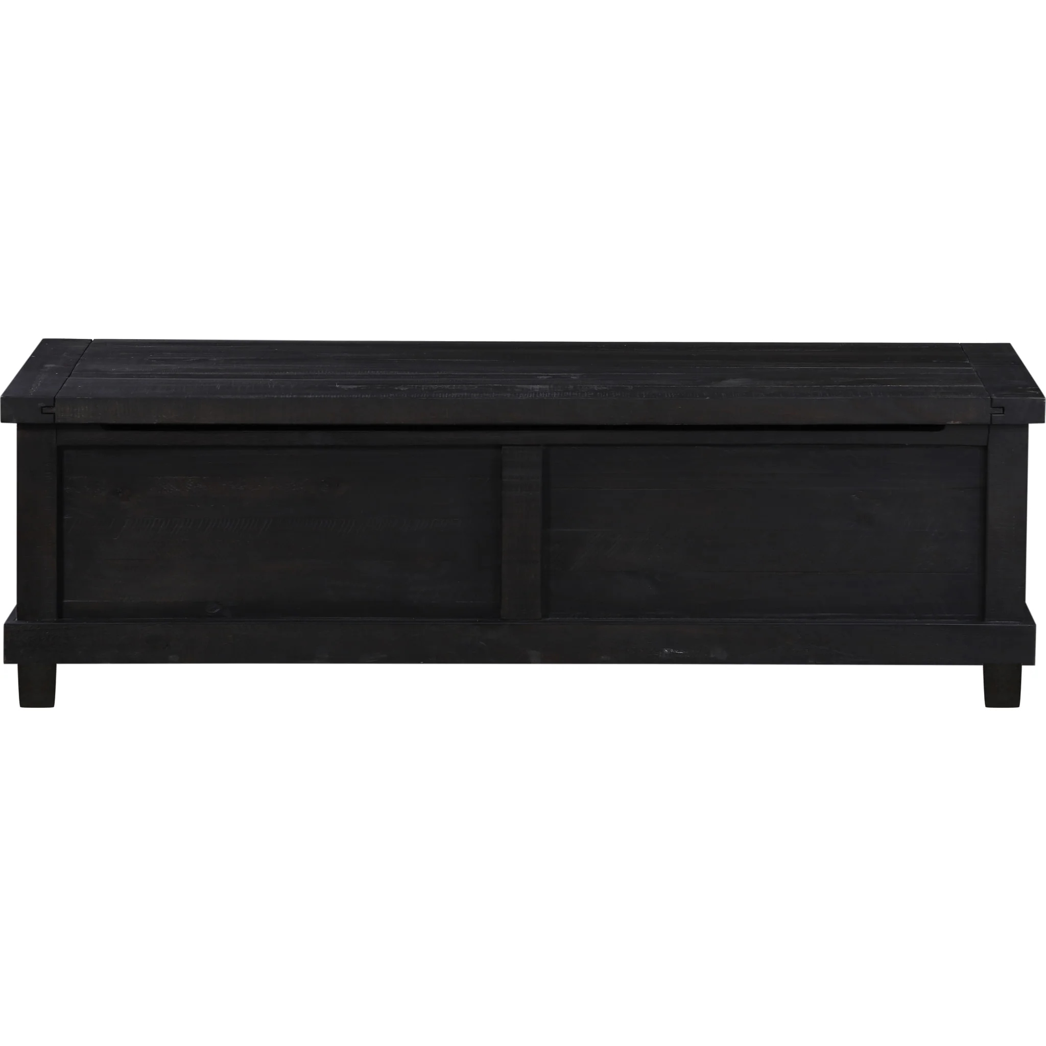 Yosemite Solid Wood Blanket Box in Cafe - Image 4