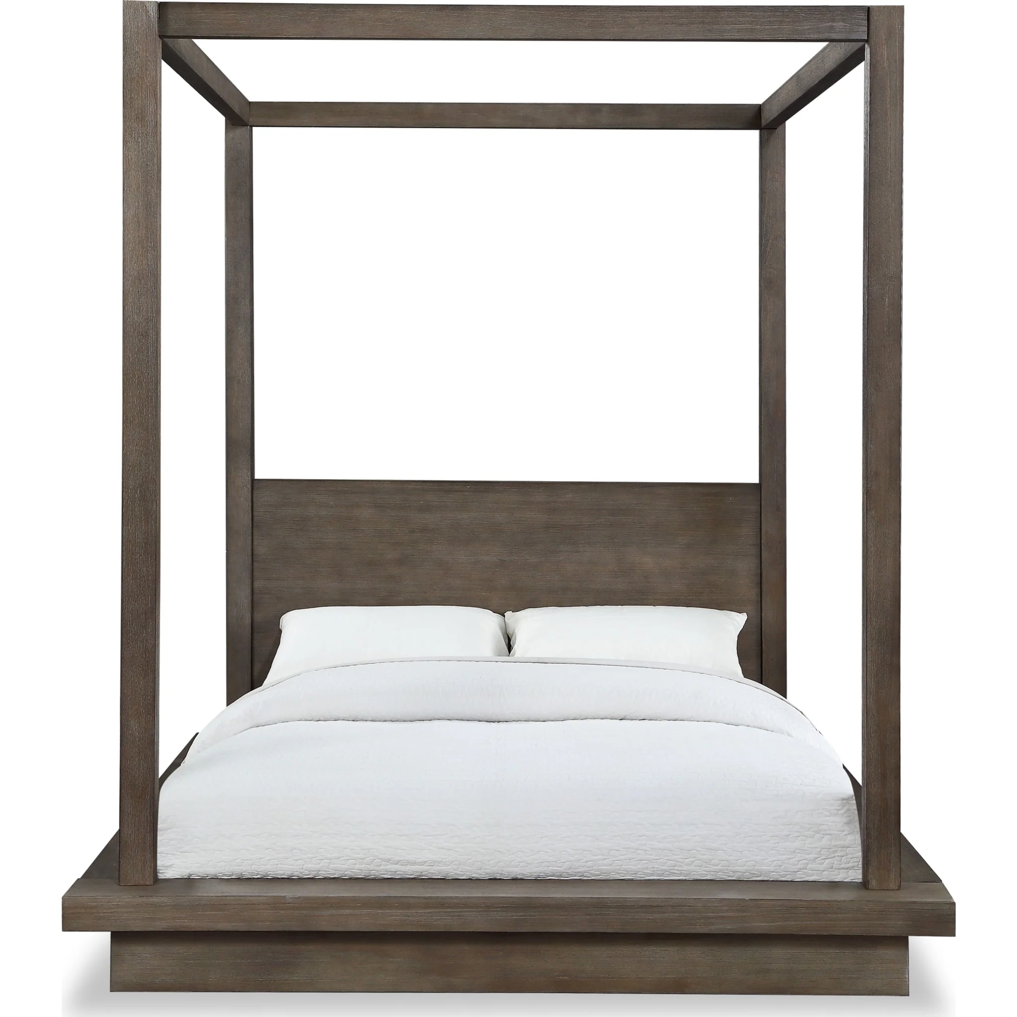 Melbourne Wood Canopy Bed in Dark Pine - Image 5