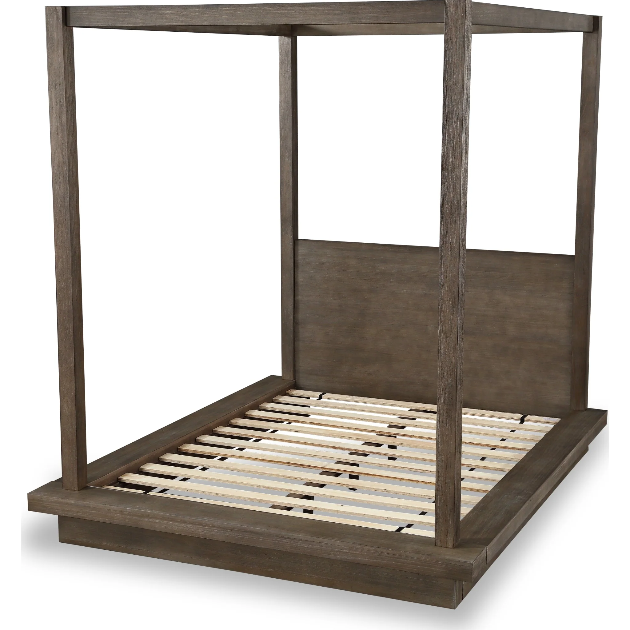 Melbourne Wood Canopy Bed in Dark Pine - Image 7