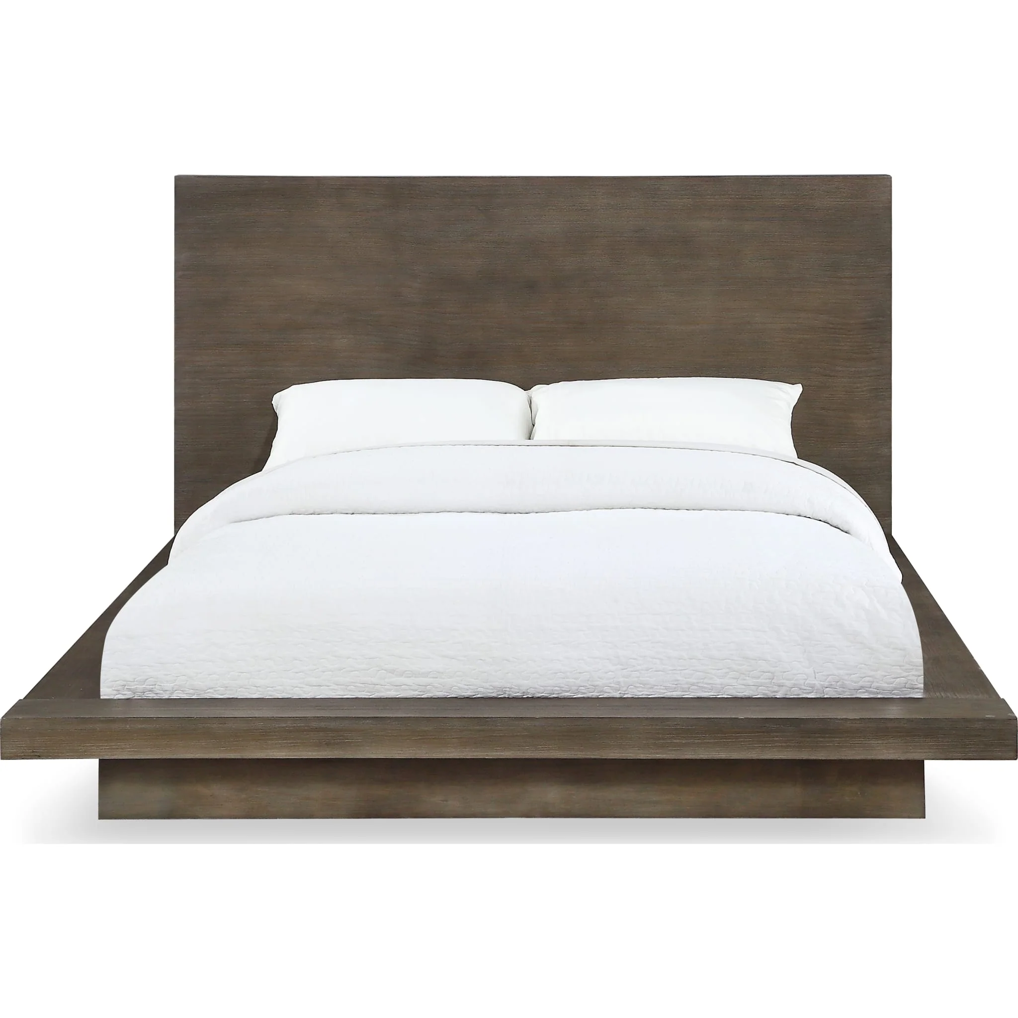 Melbourne Wood Platform Bed in Dark Pine - Image 4
