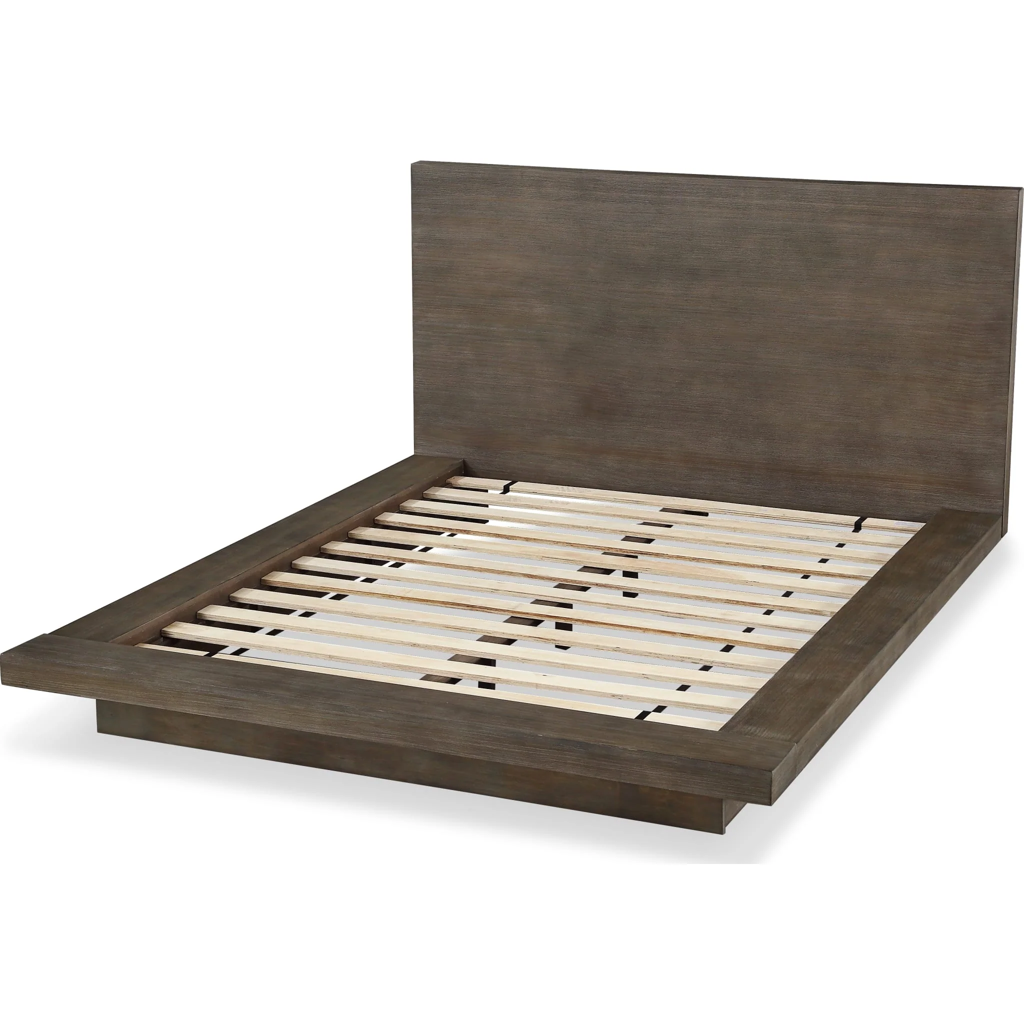 Melbourne Wood Platform Bed in Dark Pine - Image 6