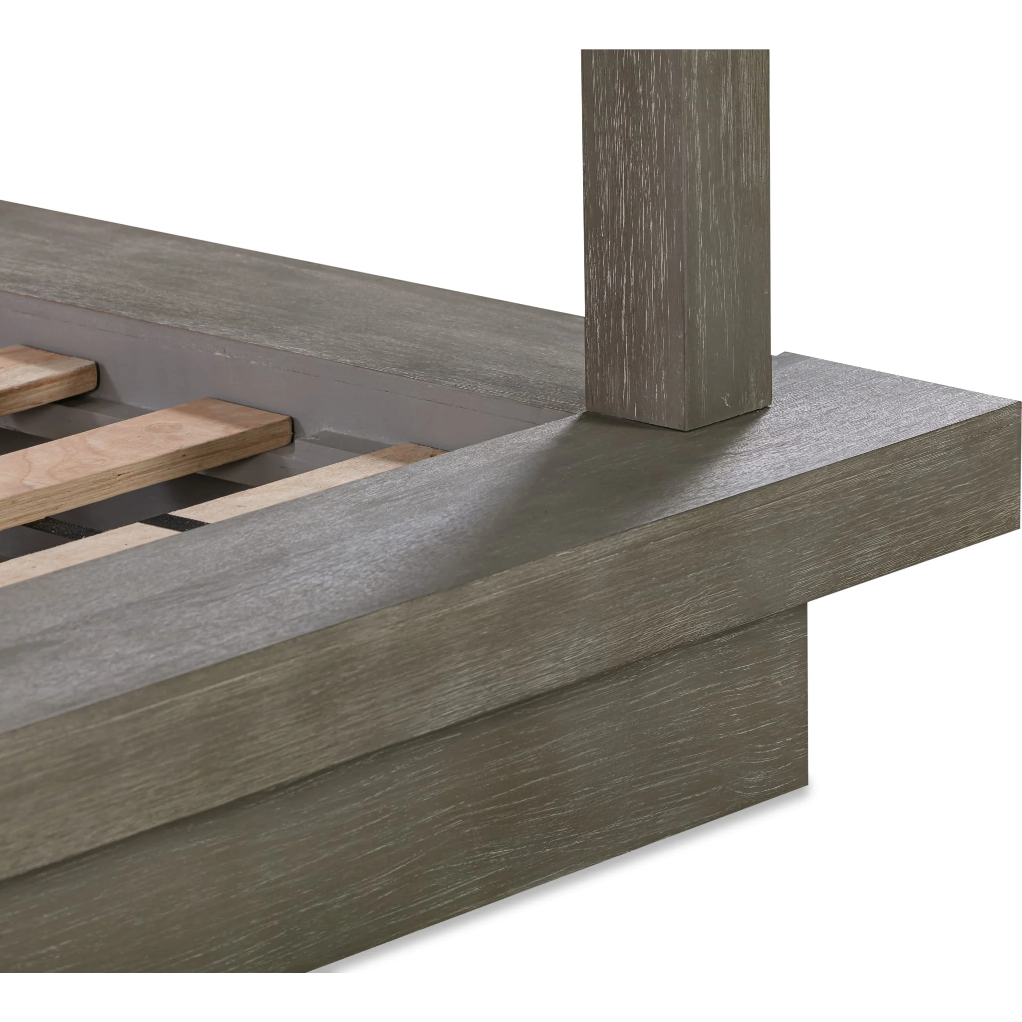 Melbourne Wood Canopy Bed in Mineral - Image 4