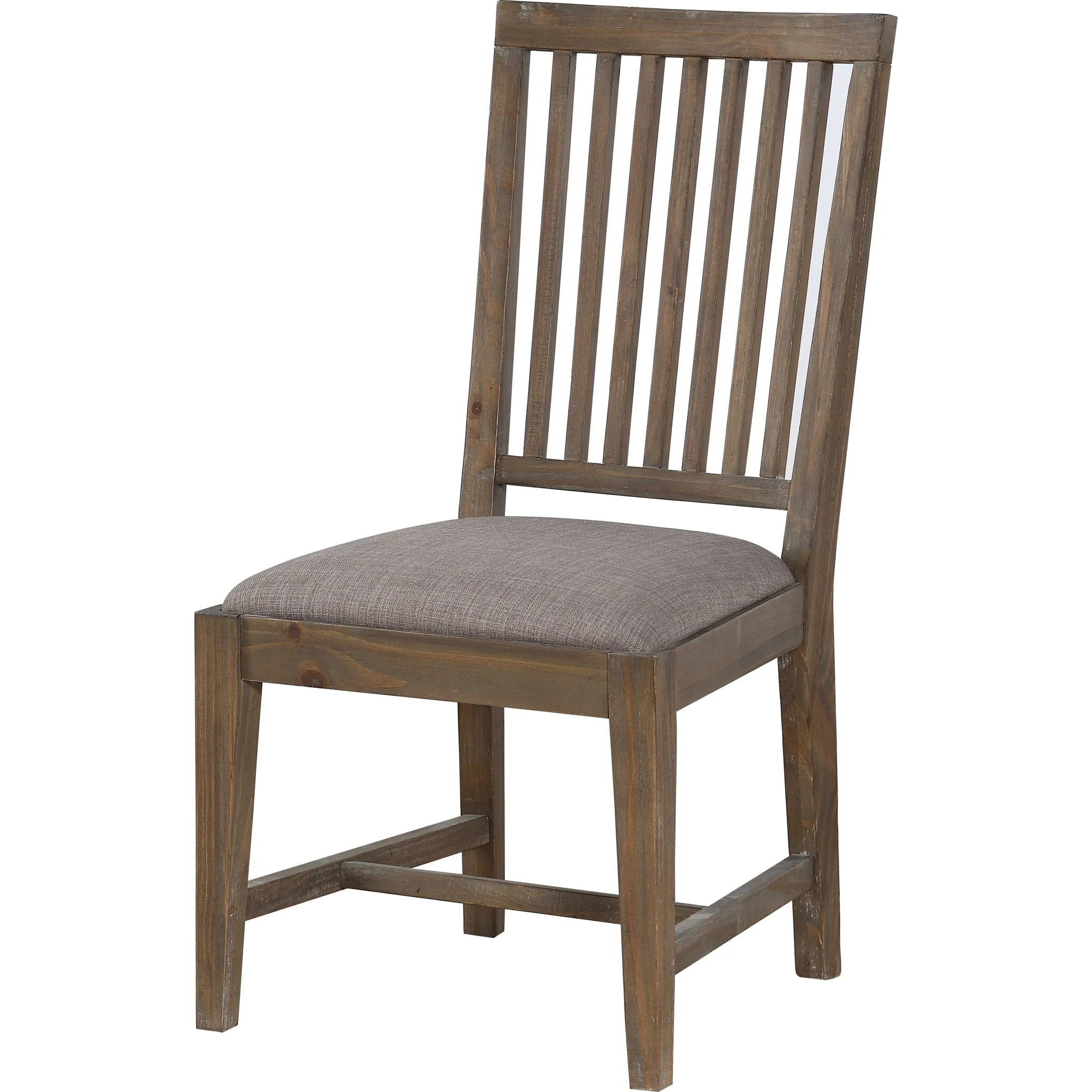 Autumn Solid Wood Upholstered Dining Chair in Flint Oak - Image 3