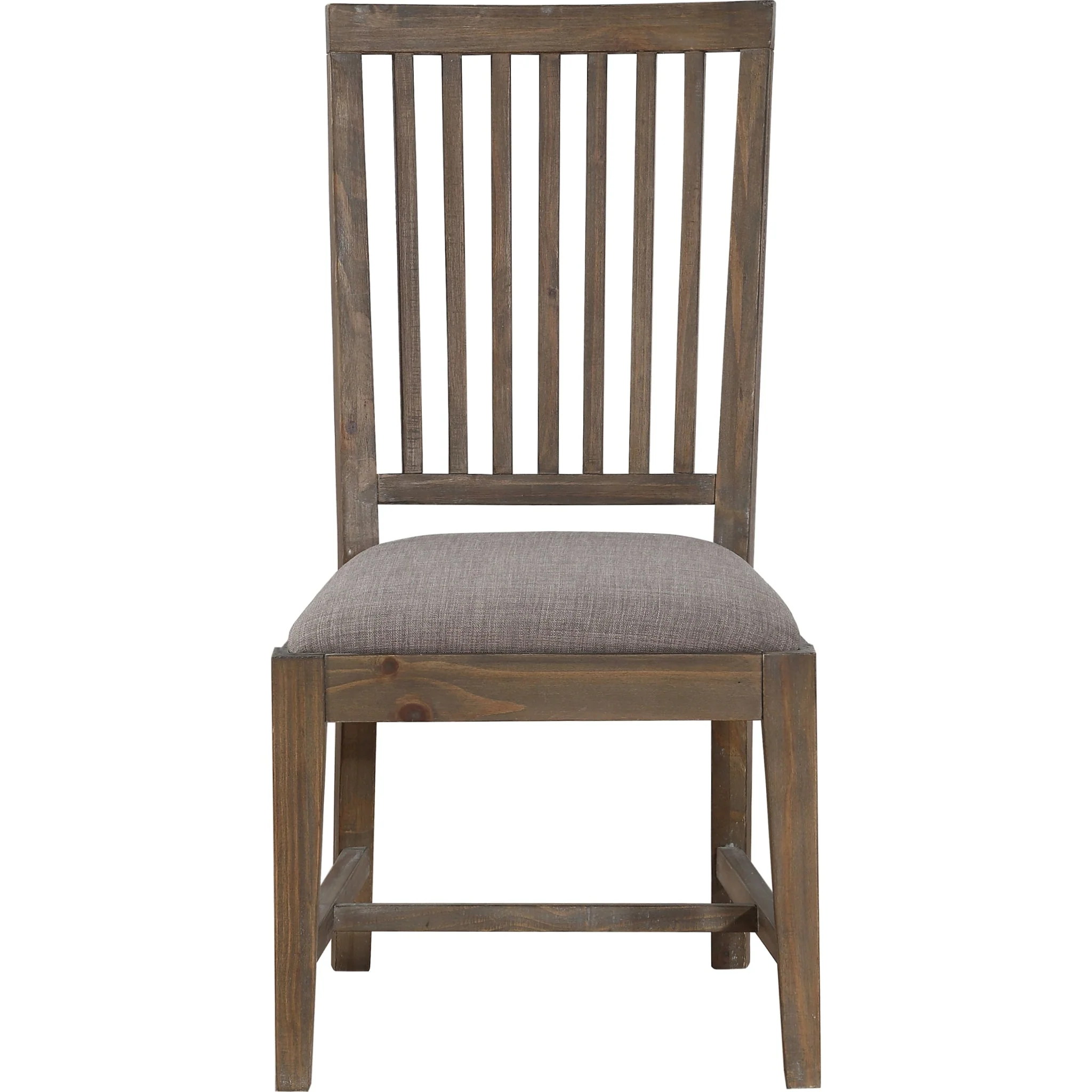 Autumn Solid Wood Upholstered Dining Chair in Flint Oak - Image 4