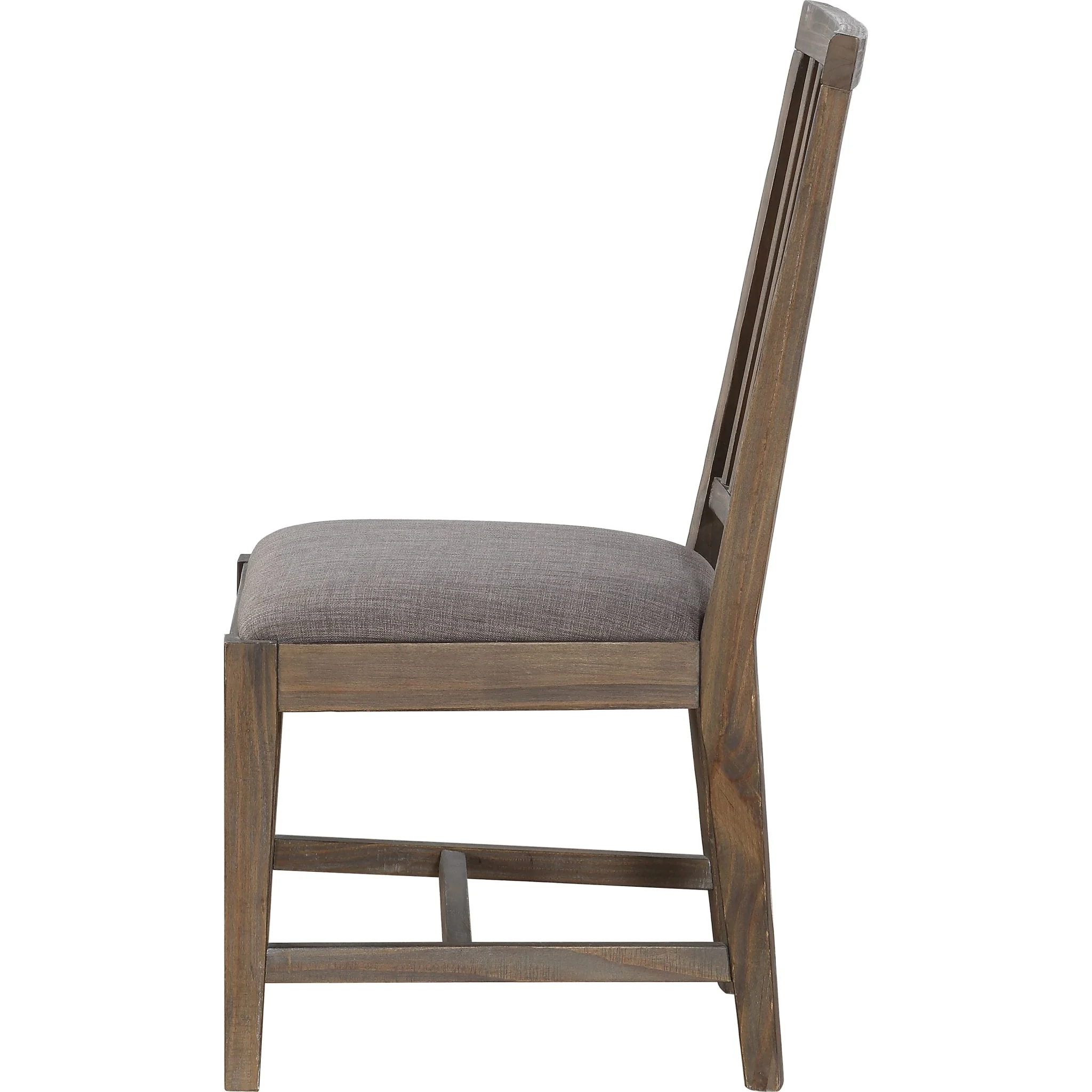 Autumn Solid Wood Upholstered Dining Chair in Flint Oak - Image 5