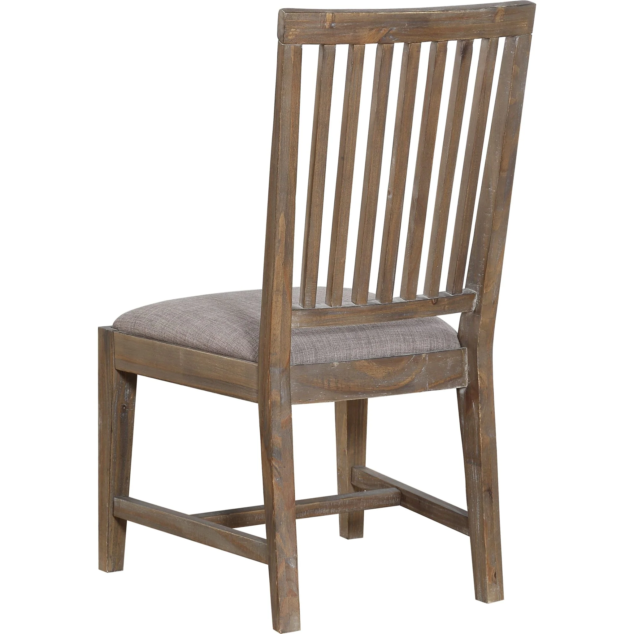 Autumn Solid Wood Upholstered Dining Chair in Flint Oak - Image 6