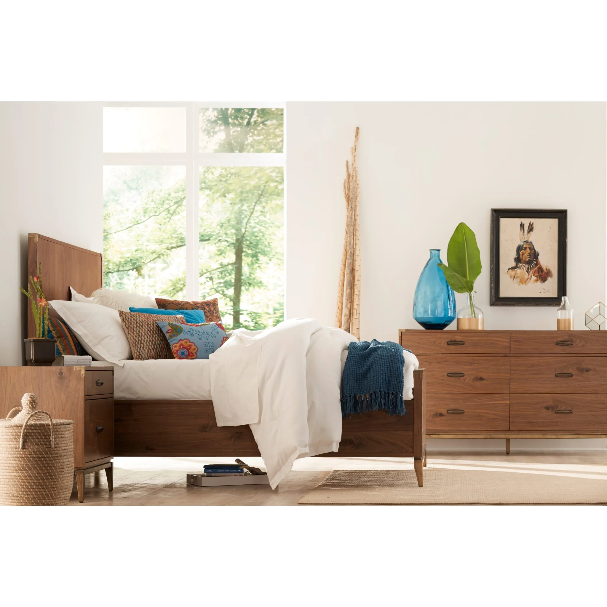 Adler Six Drawer Dresser in Natural Walnut (2024) - Image 3