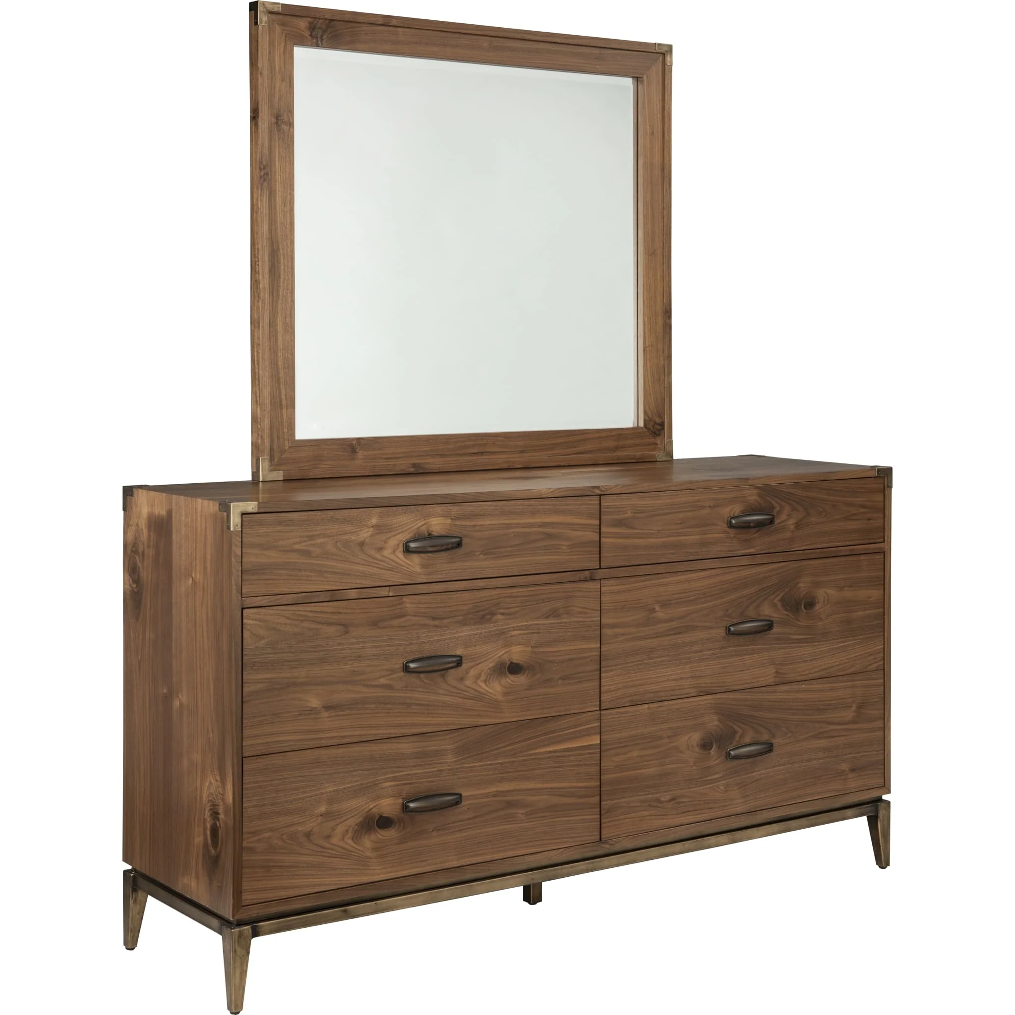 Adler Six Drawer Dresser in Natural Walnut (2024) - Image 5