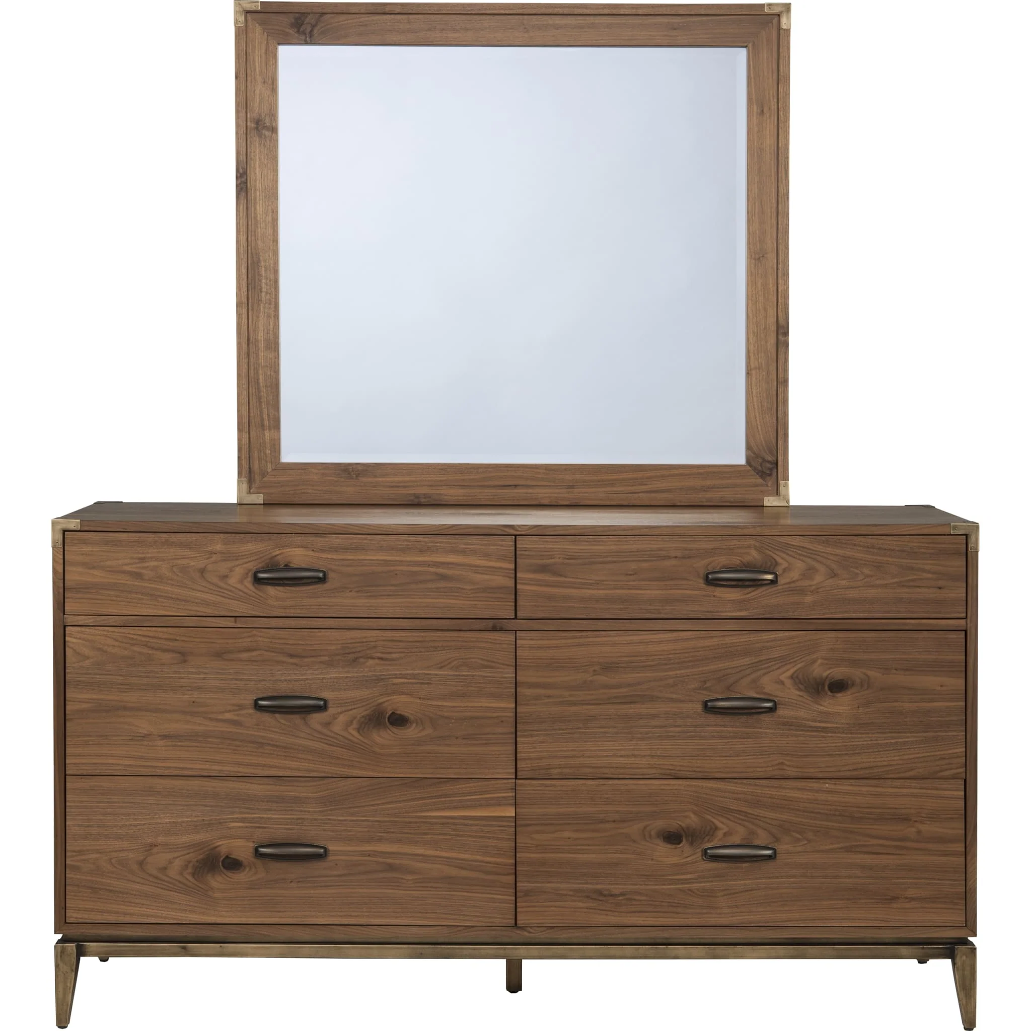 Adler Six Drawer Dresser in Natural Walnut (2024) - Image 6