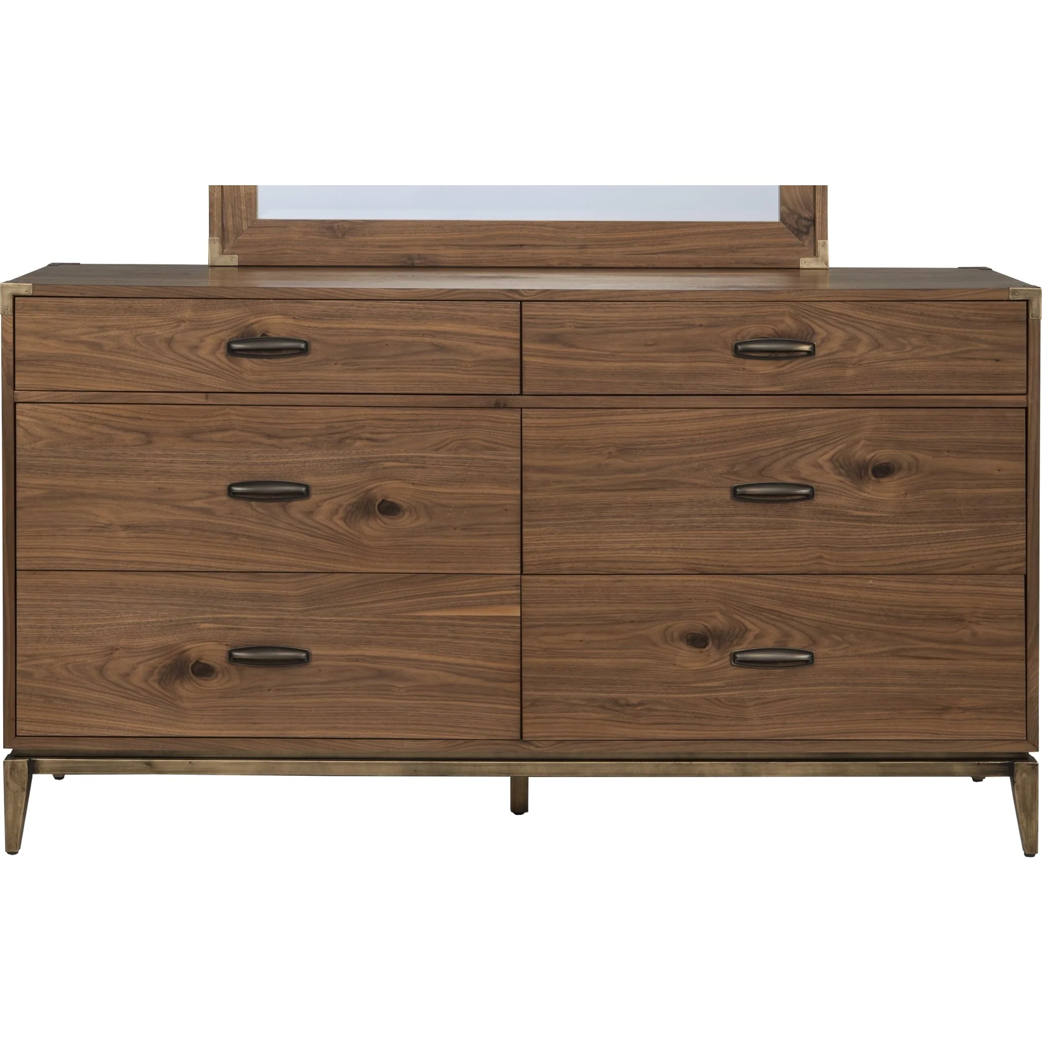 Adler Six Drawer Dresser in Natural Walnut (2024) - Image 7