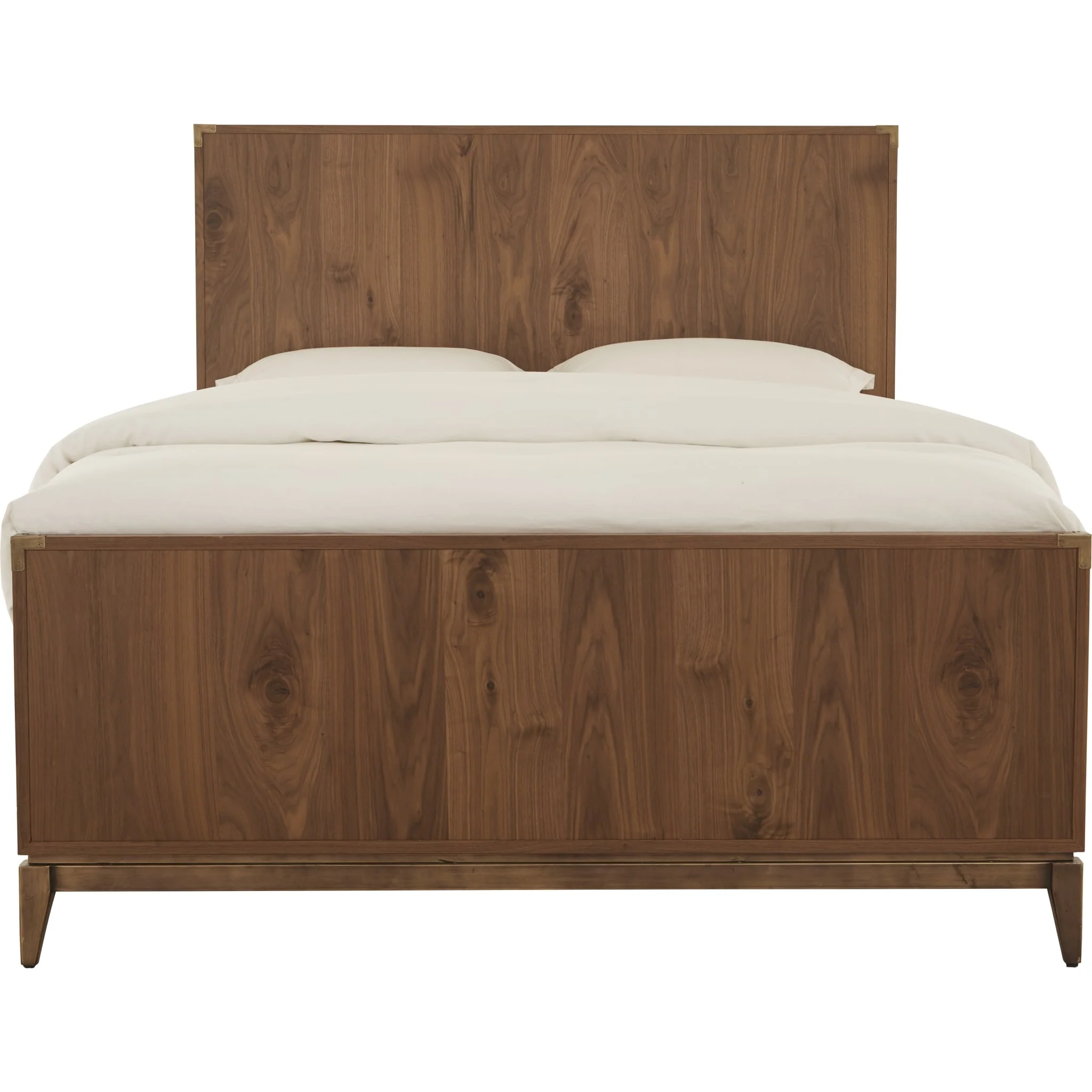 Adler Wood Panel Bed in Natural Walnut - Image 6