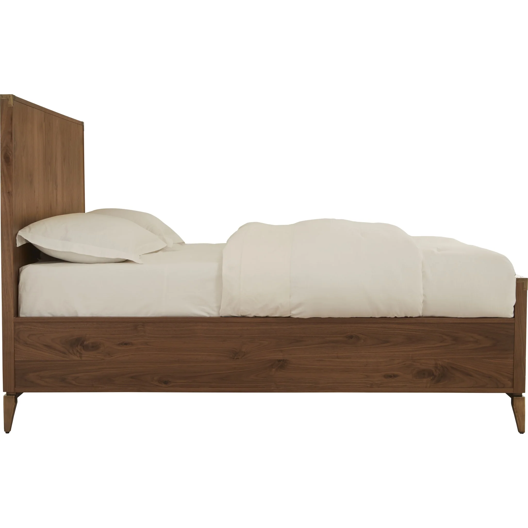 Adler Wood Panel Bed in Natural Walnut - Image 7