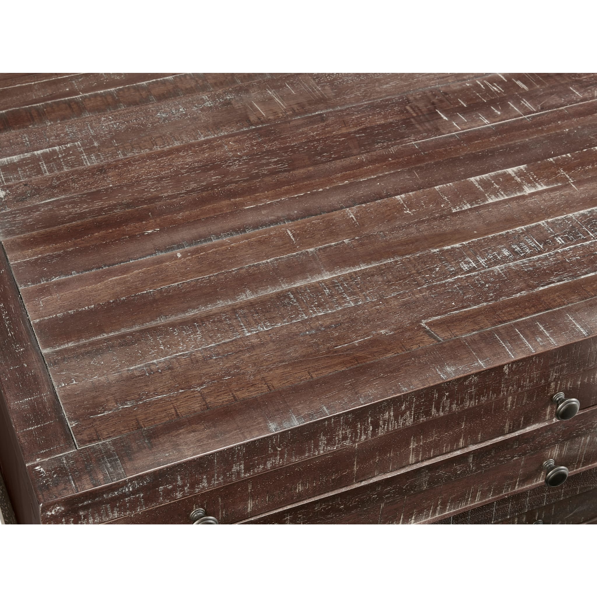 Townsend Solid Wood Castered Coffee Table in Java - Image 3