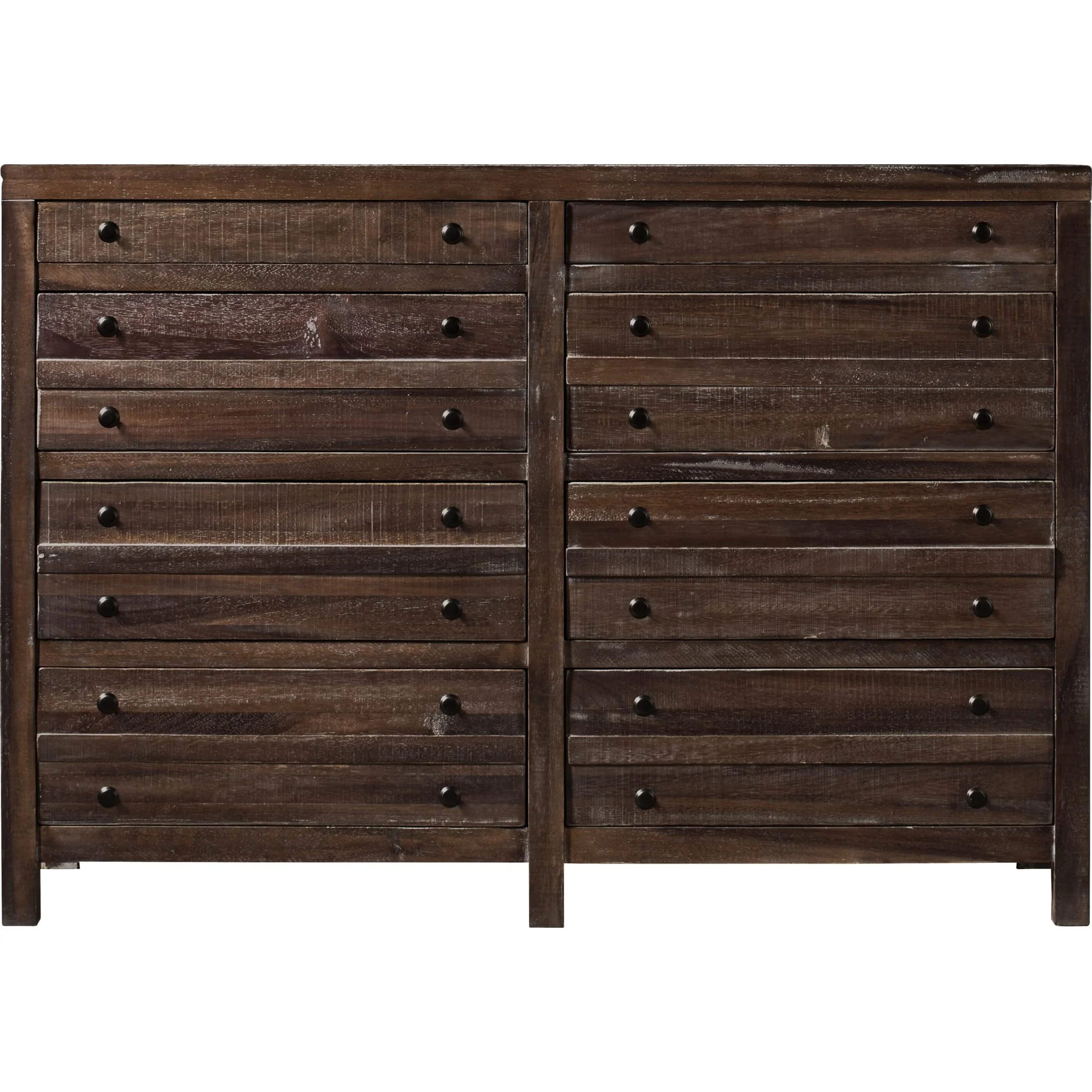 Townsend Eight Drawer Solid Wood Dresser in Java (2024) - Image 7
