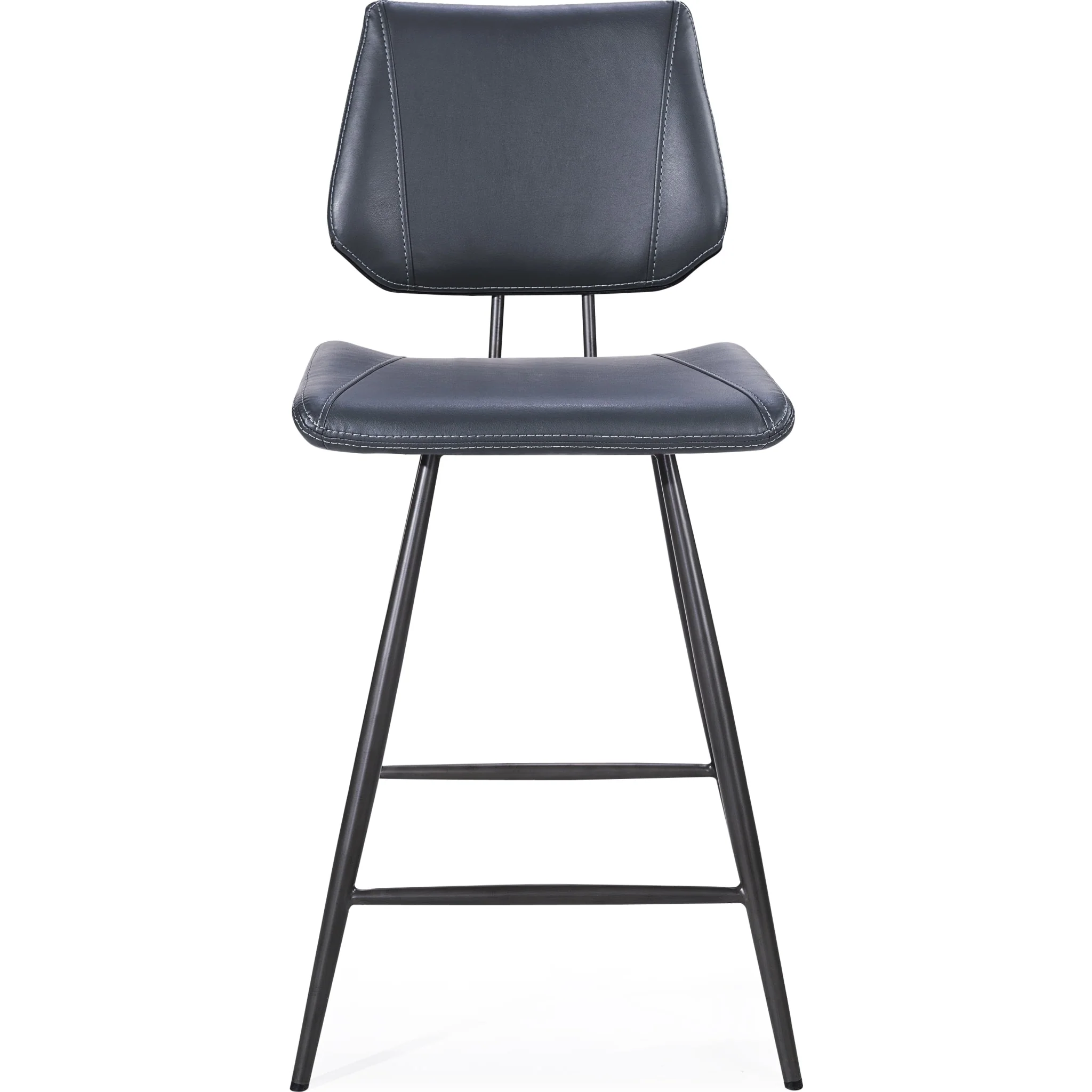 Vinson Modern Swivel Counter Stool in Cobalt - Image 4