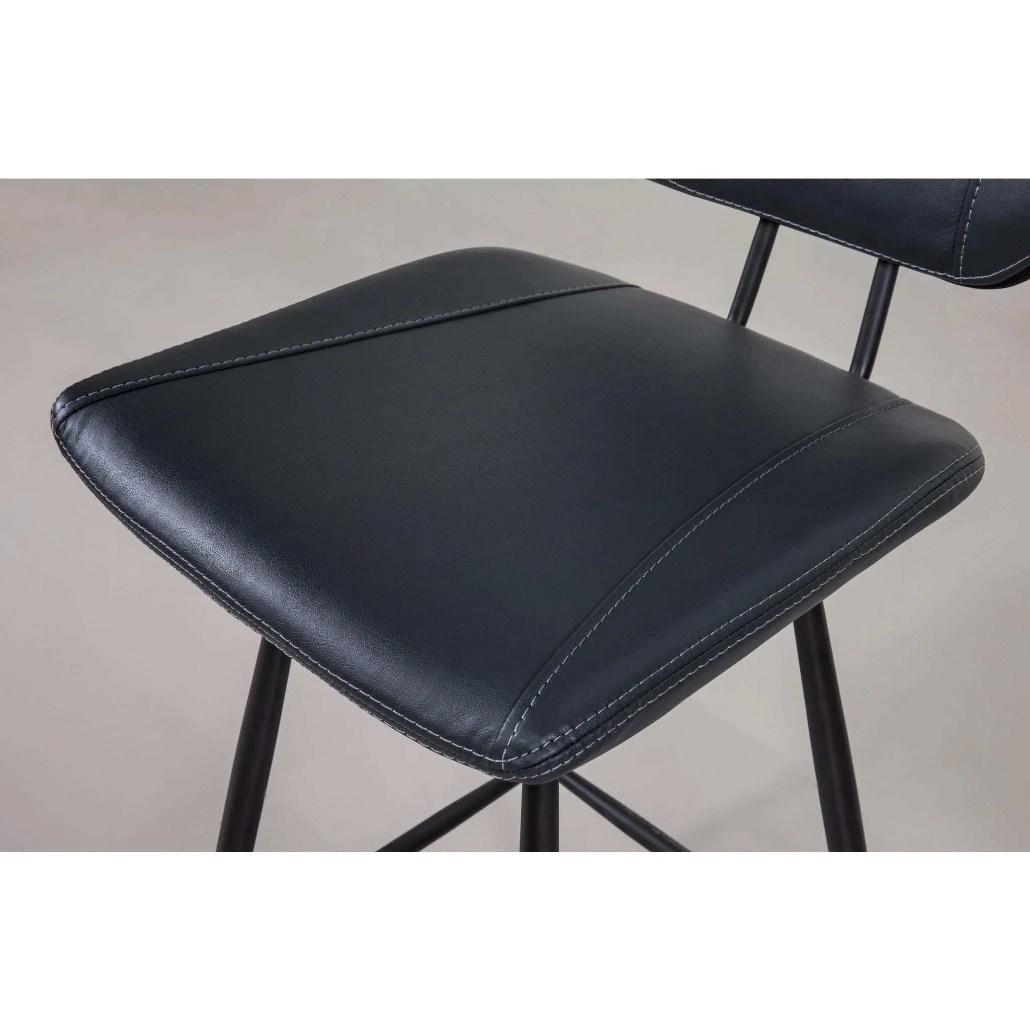 Vinson Modern Swivel Counter Stool in Cobalt - Image 5