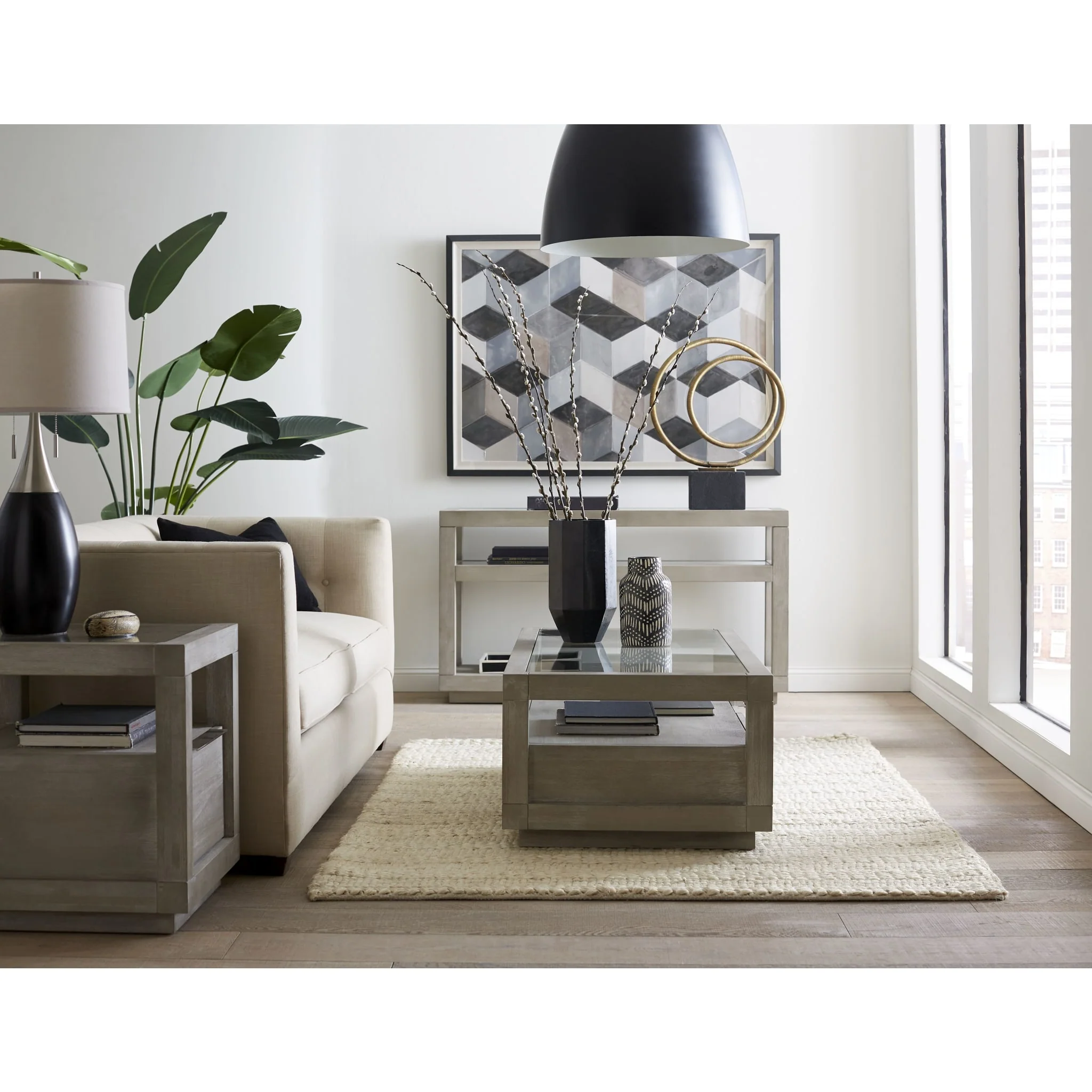 Oxford Console Table in Mineral - Image 3