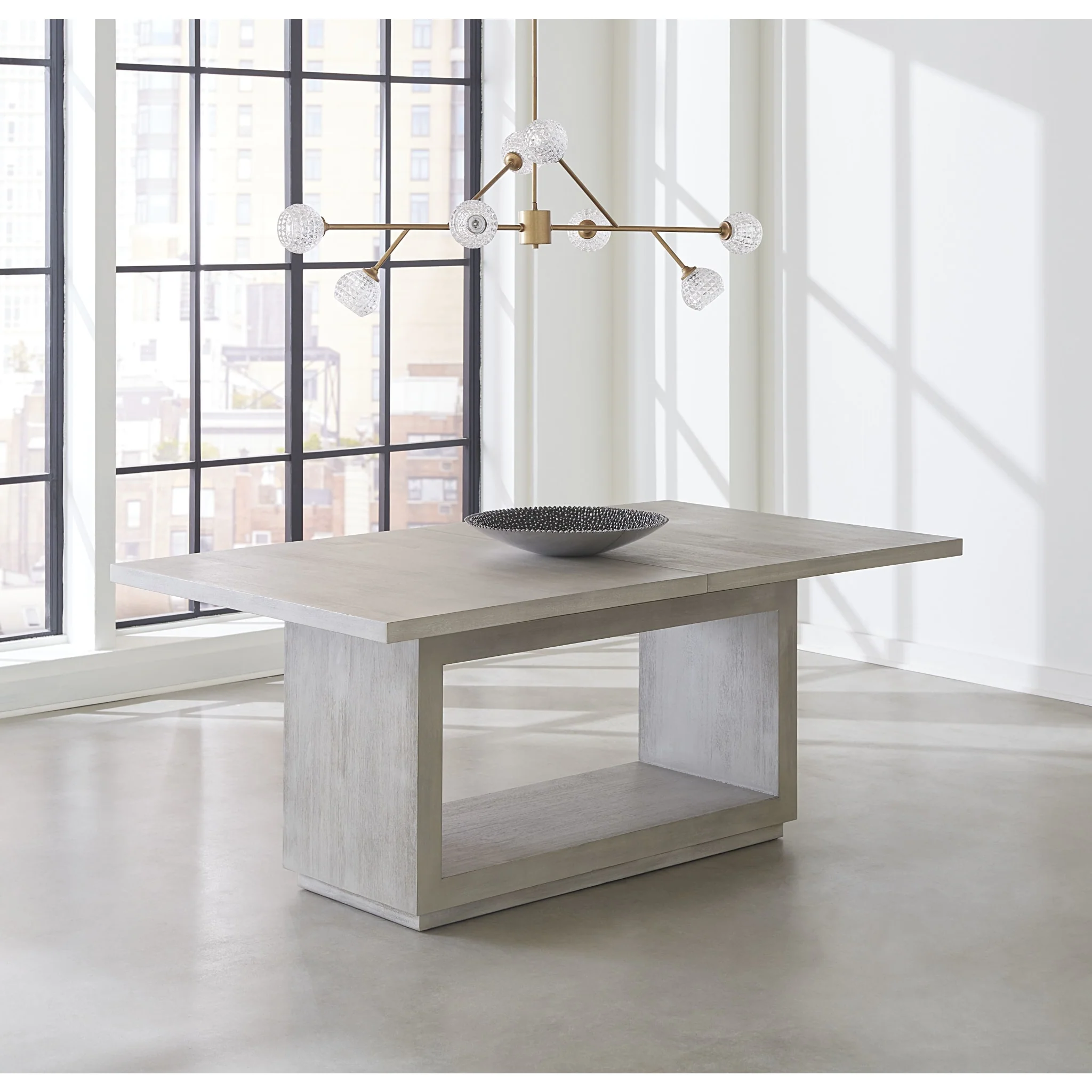 Oxford Rectangular Dining Table in Mineral - Image 6