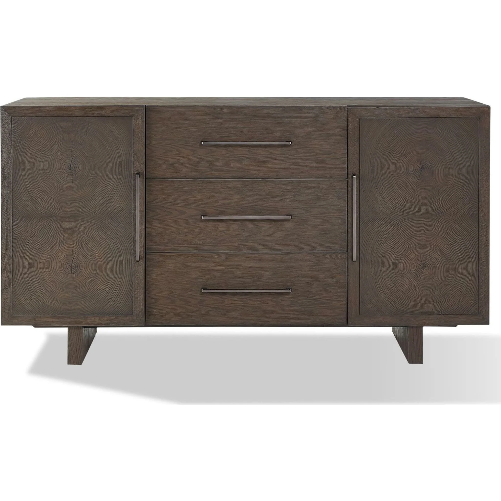 Oakland Three-Drawer Sideboard in Brunette - Image 7