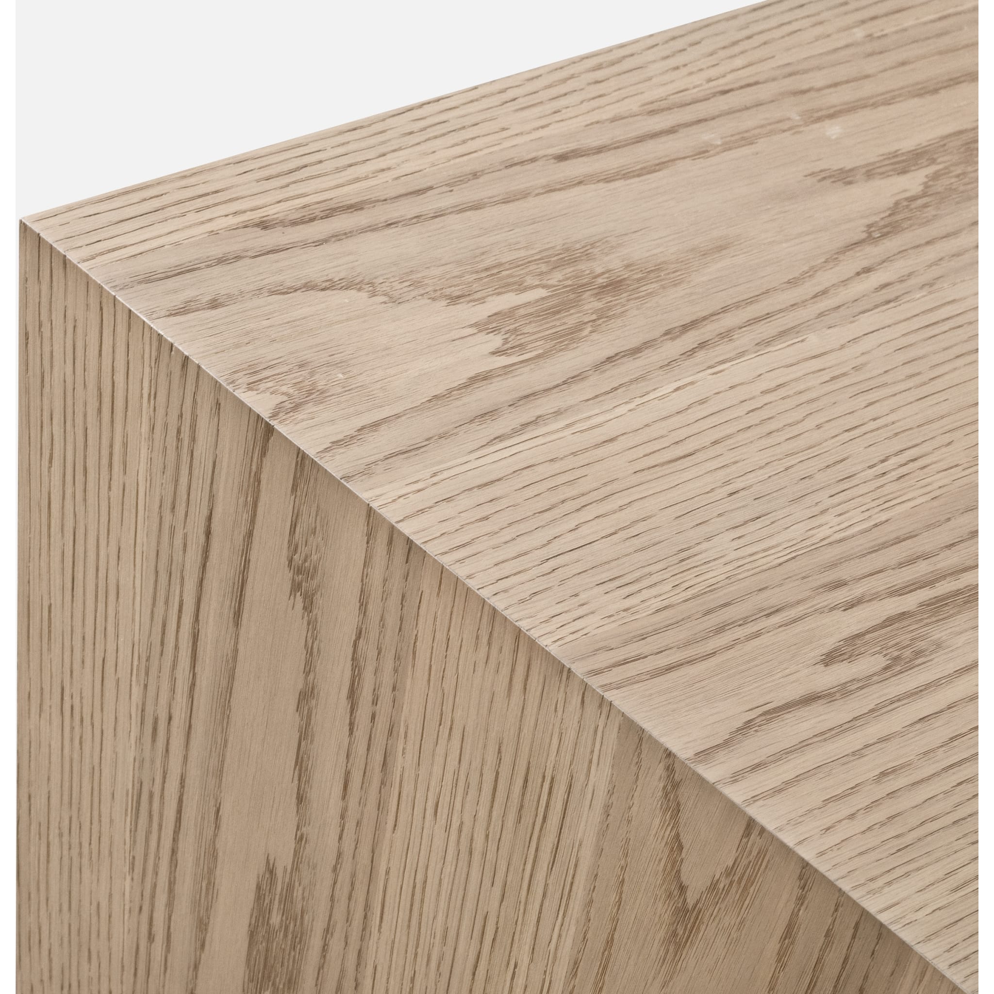One Coastal Modern Two Drawer USB-Charging Nightstand in Bisque - Image 5