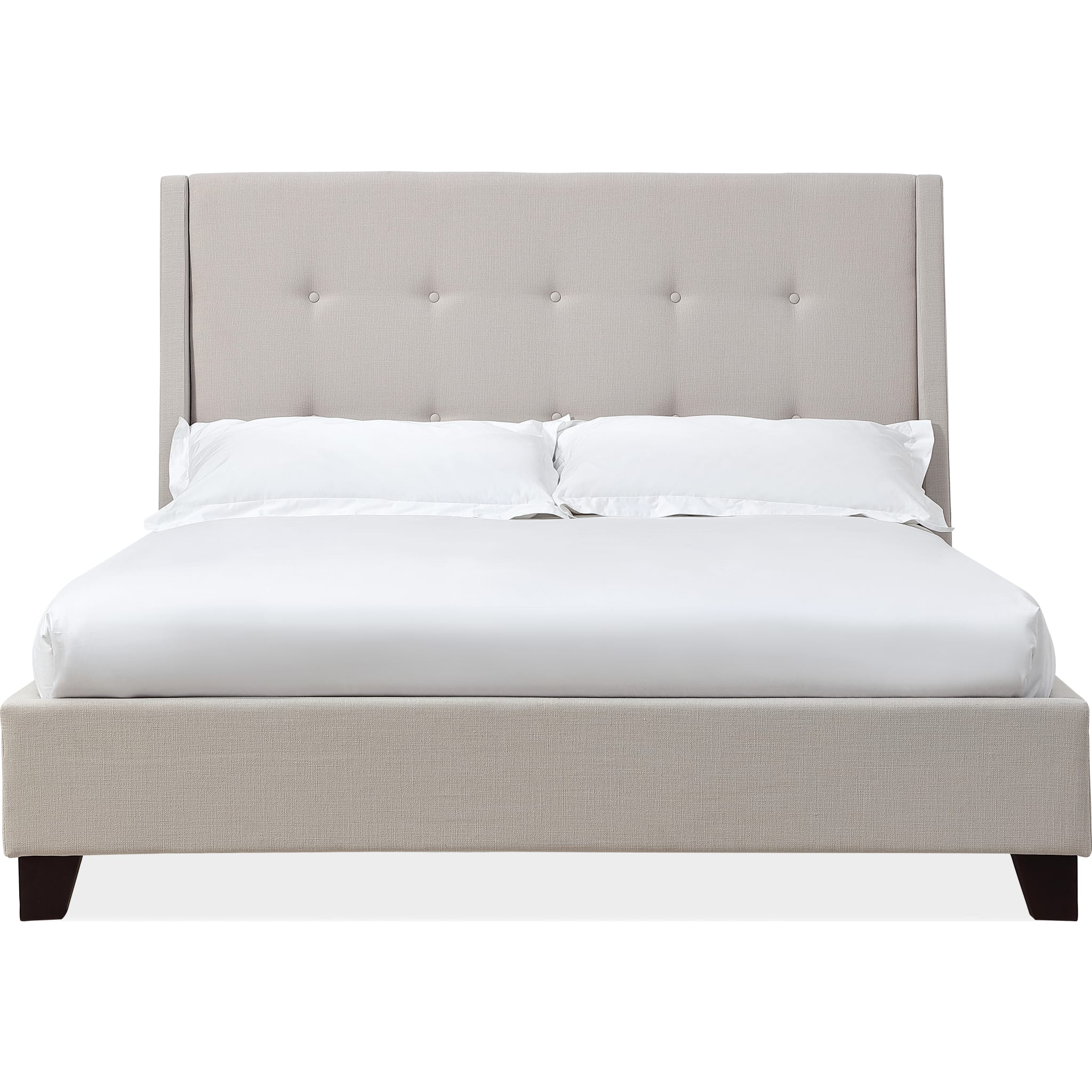 Madera Upholstered Platform Bed in Putty (2026) - Image 3
