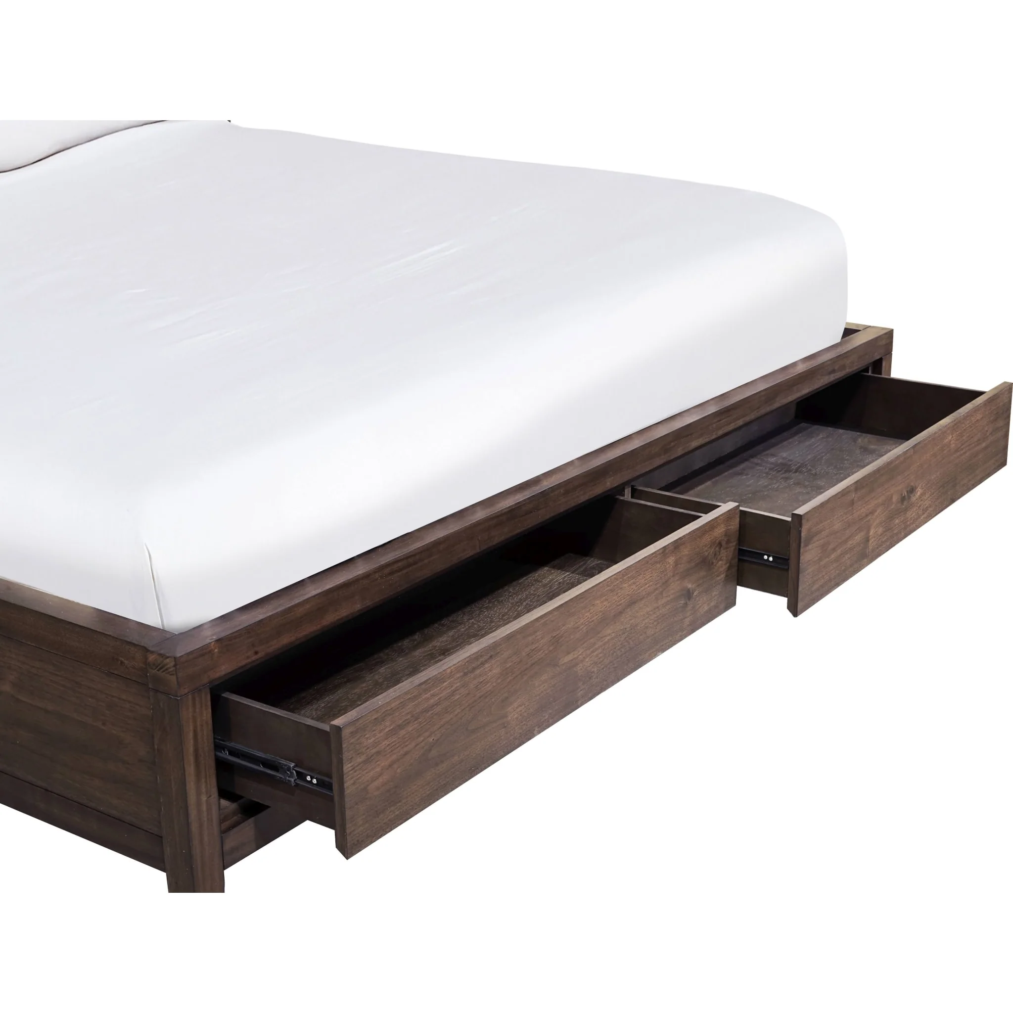 Boracay Upholstered Wingback Storage Bed in Wild Oats Brown - Image 8