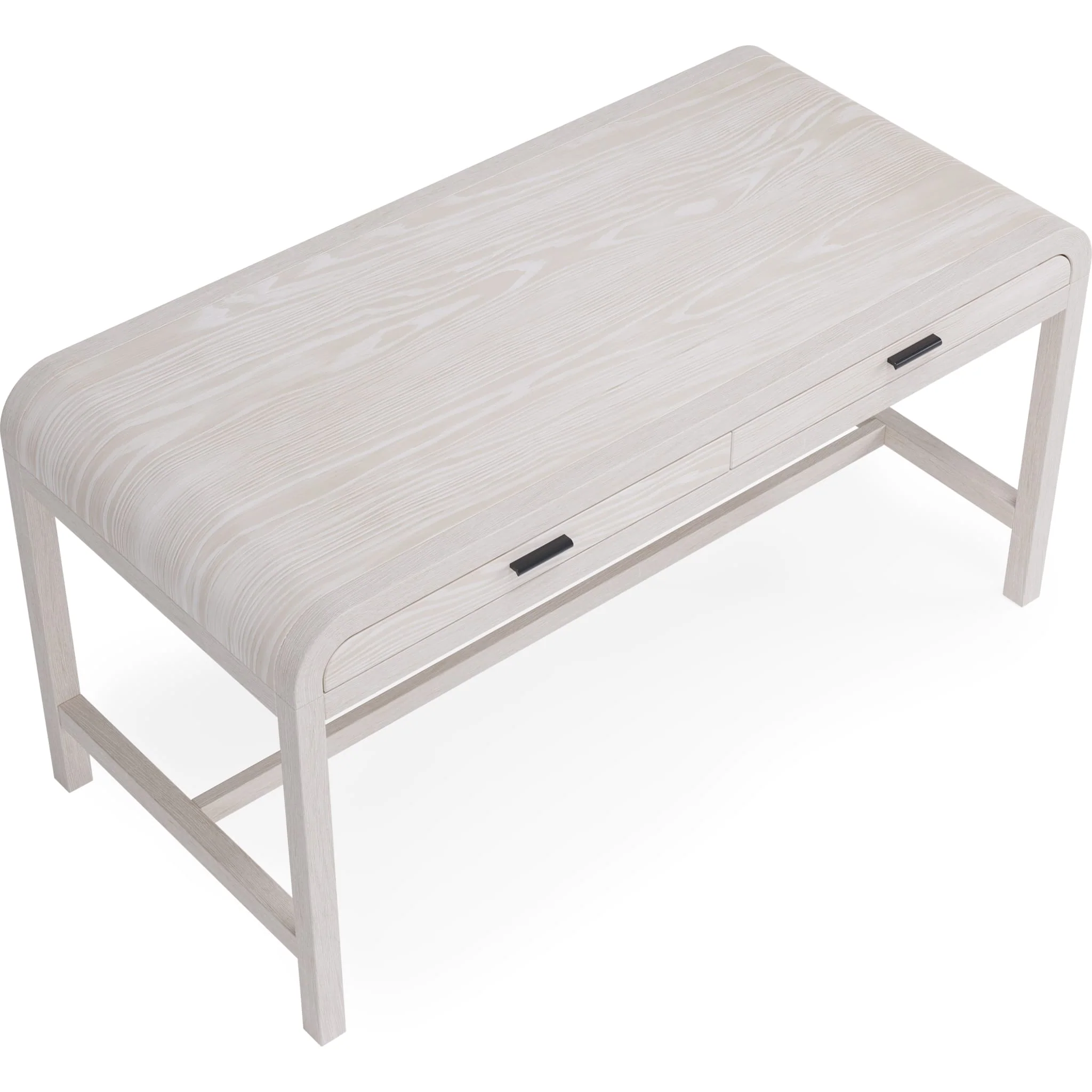 Drake Two Drawer Writing Desk in Sugar - Image 3