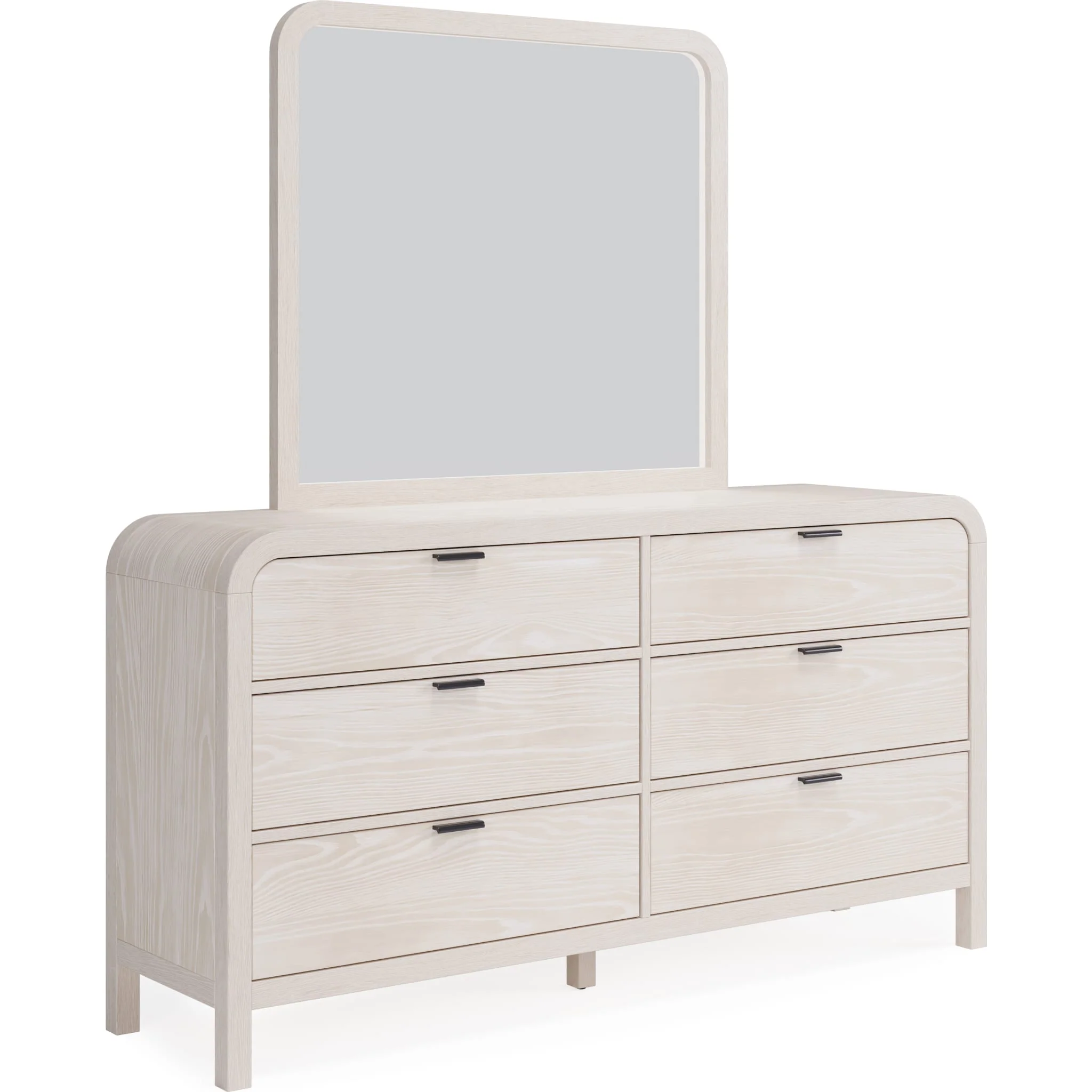 Drake Six Drawer Dresser in Sugar - Image 4