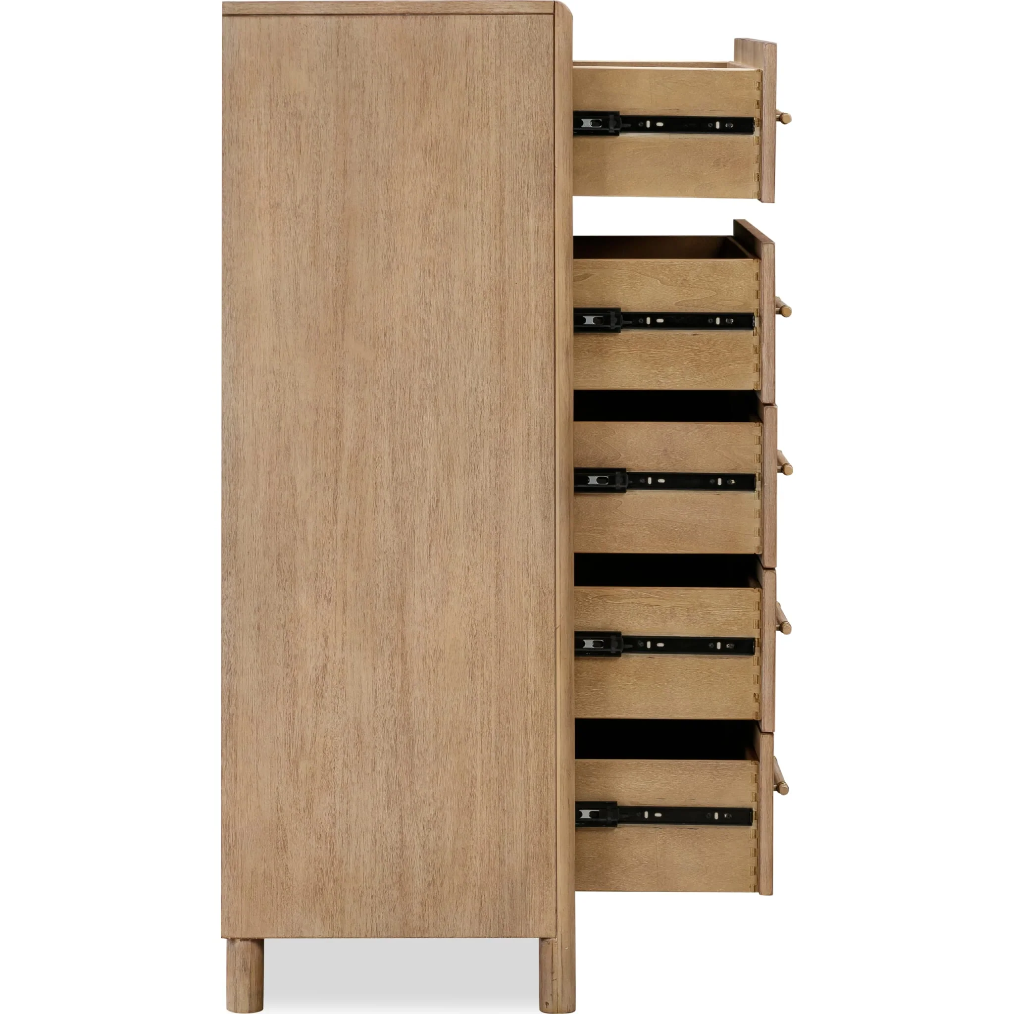 Dorsey Five Drawer Chest in Granola - Image 5