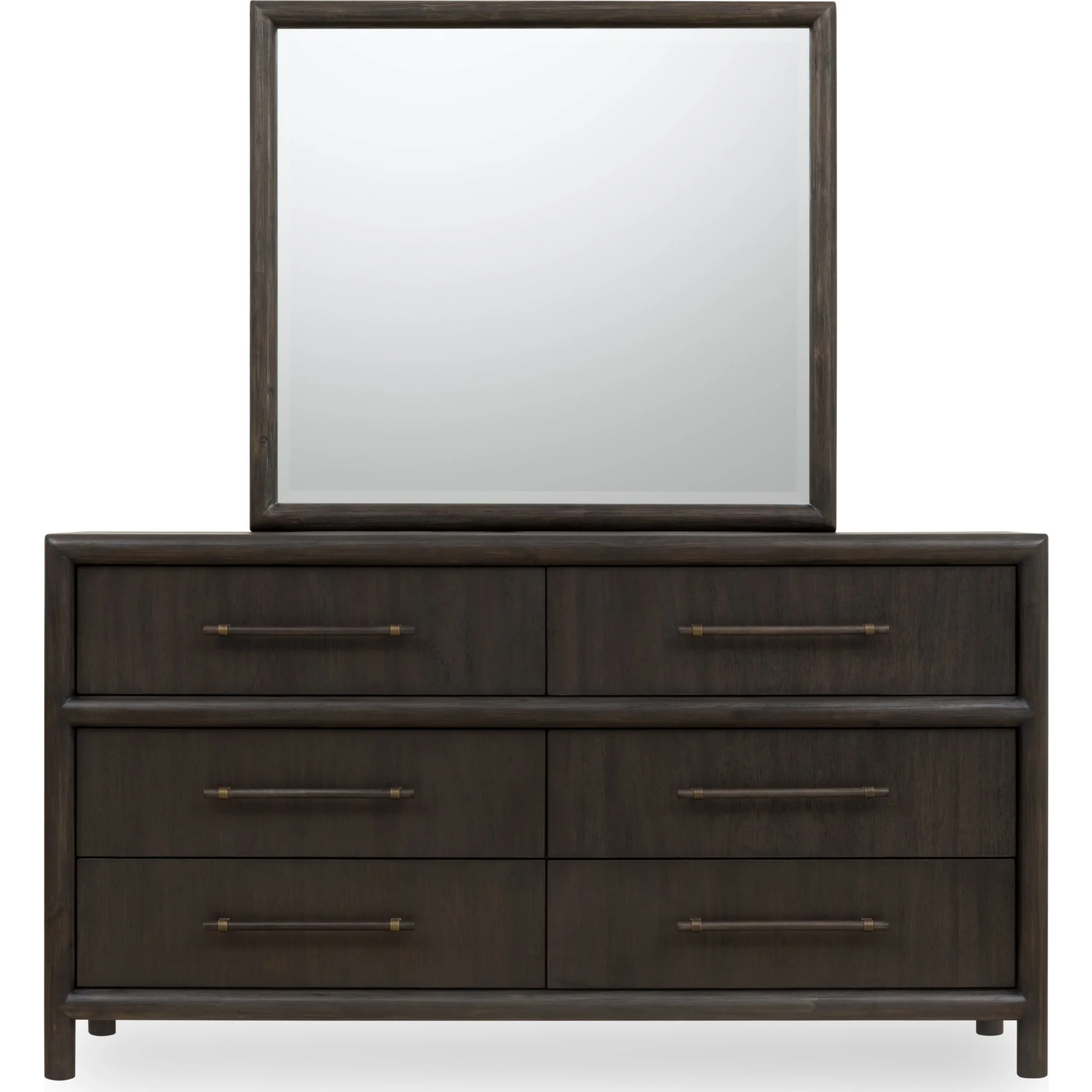 Dorsey Six Drawer Dresser in Basalt Grey - Image 3