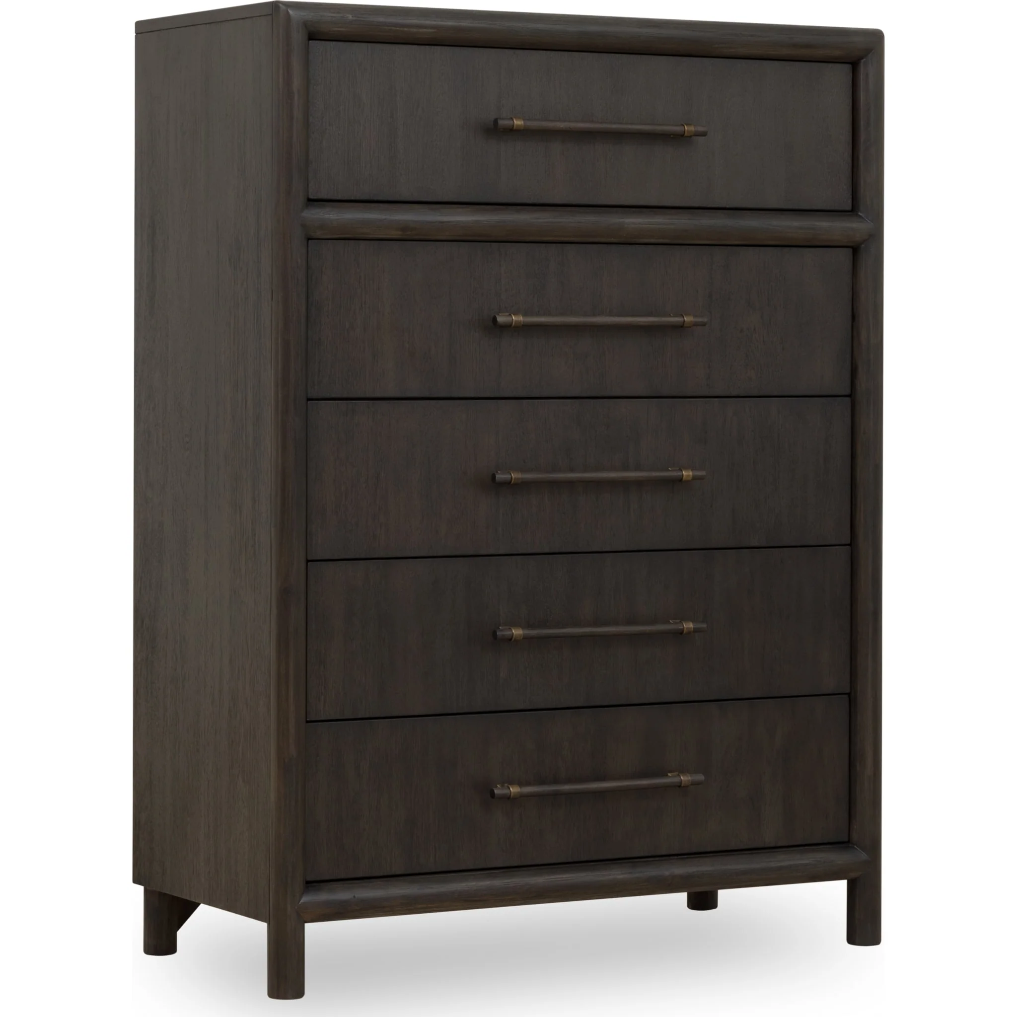 Dorsey Five Drawer Chest in Basalt Grey - Image 3