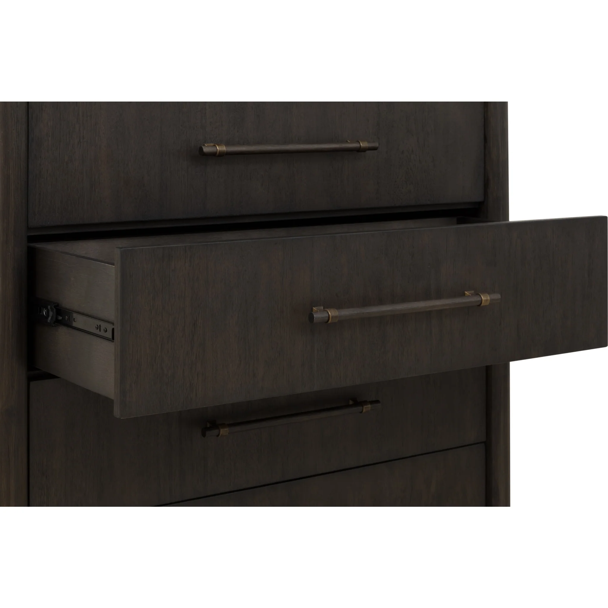Dorsey Five Drawer Chest in Basalt Grey - Image 4