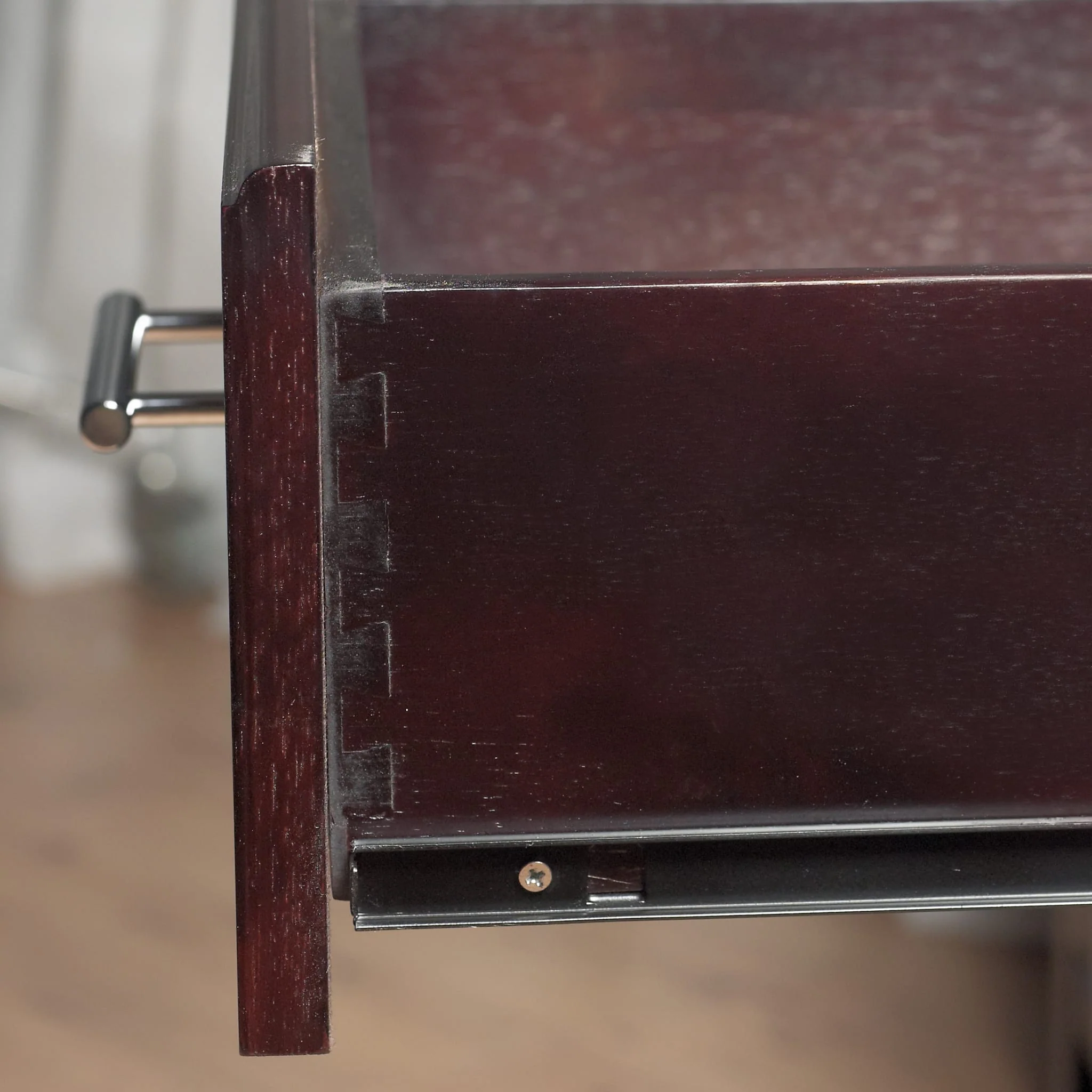 Nevis One Drawer Nightstand in Espresso - Image 3
