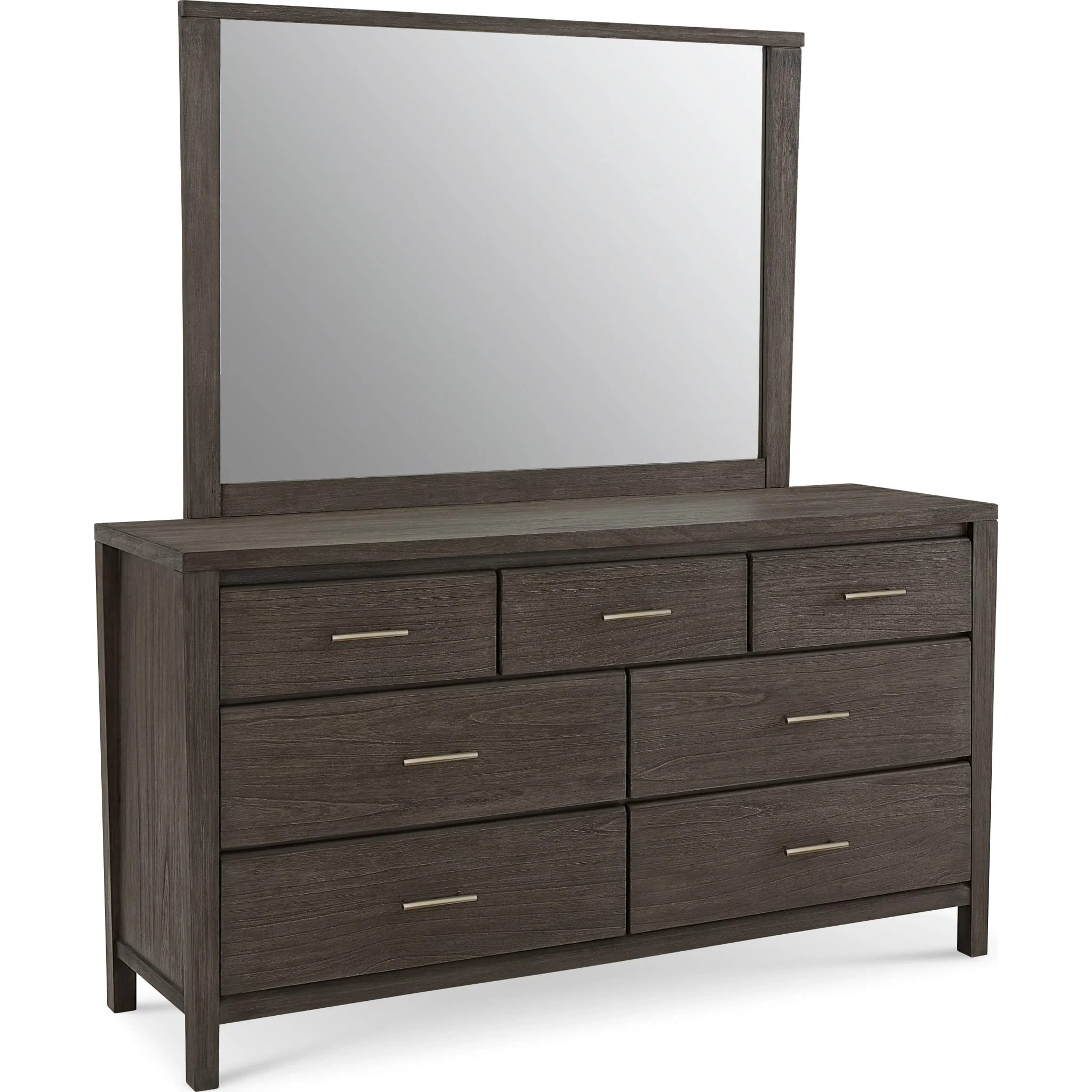 Nevis Dresser Mirror in Sharkskin - Image 6