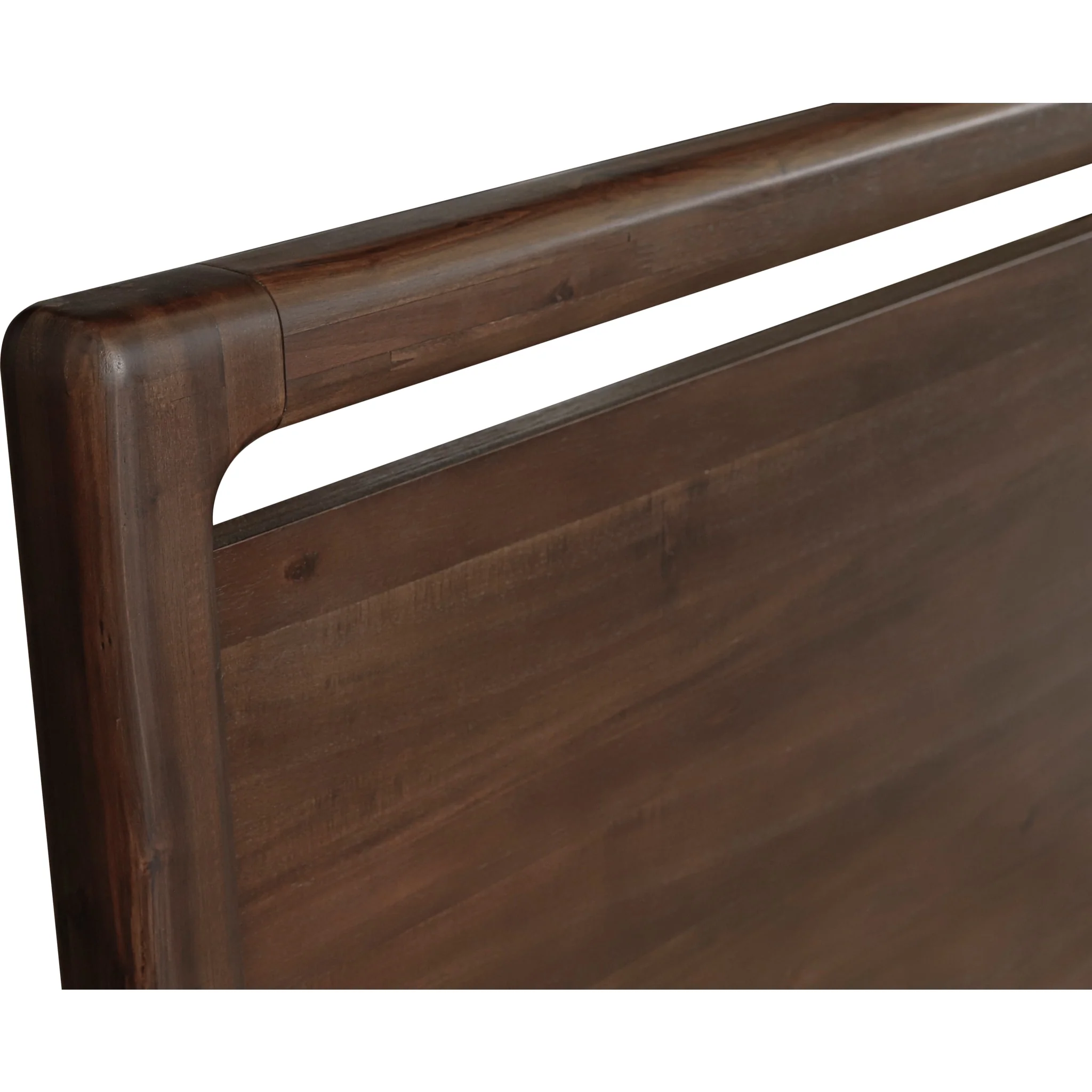 Sol Acacia Wood Platform Bed in Brown Spice - Image 8