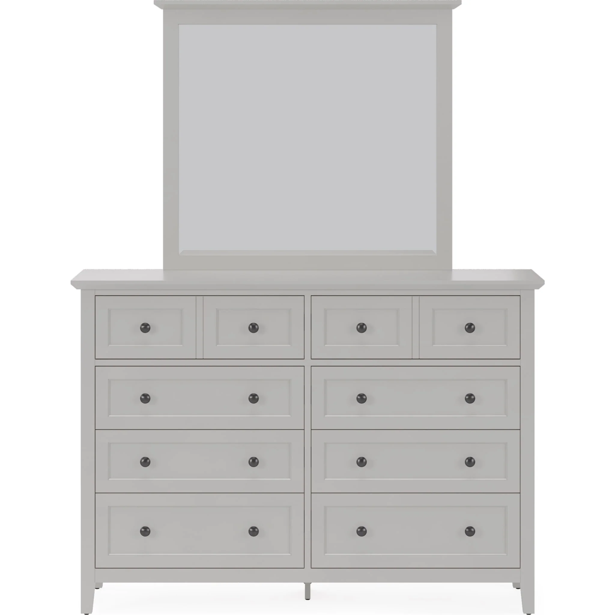 Grace Wall or Dresser Mirror in Elephant Grey - Image 6