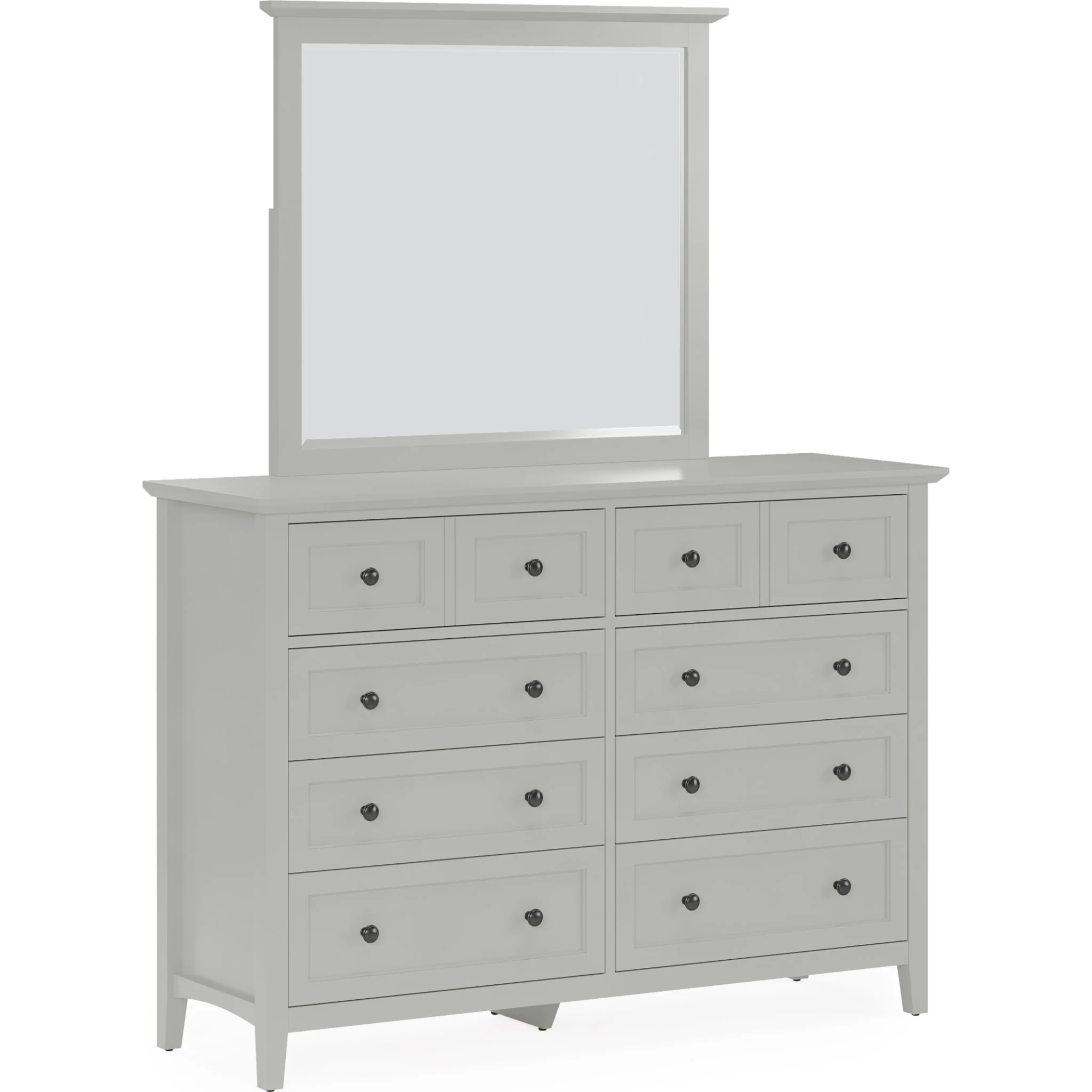 Grace Wall or Dresser Mirror in Elephant Grey - Image 8