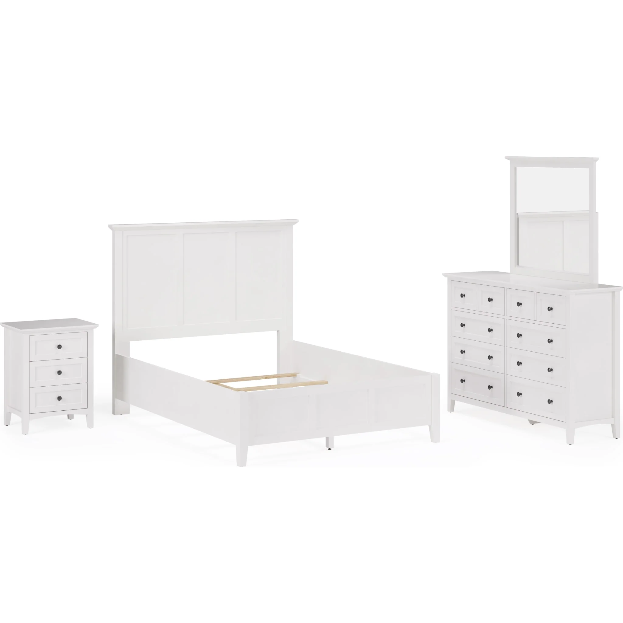 Grace Eight Drawer Dresser in Snowfall White (2024) - Image 10