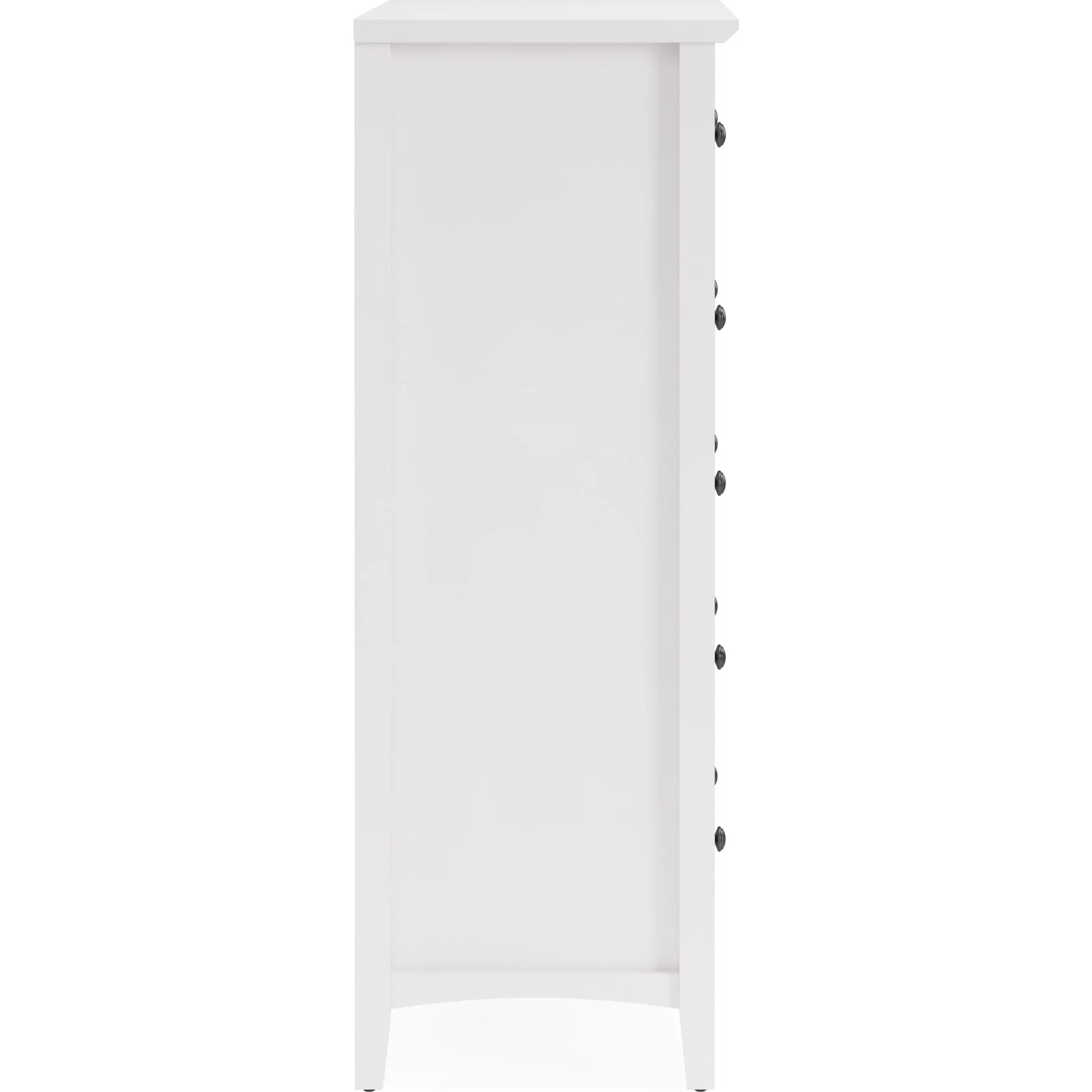 Grace Five Drawer Chest in Snowfall White (2024) - Image 4